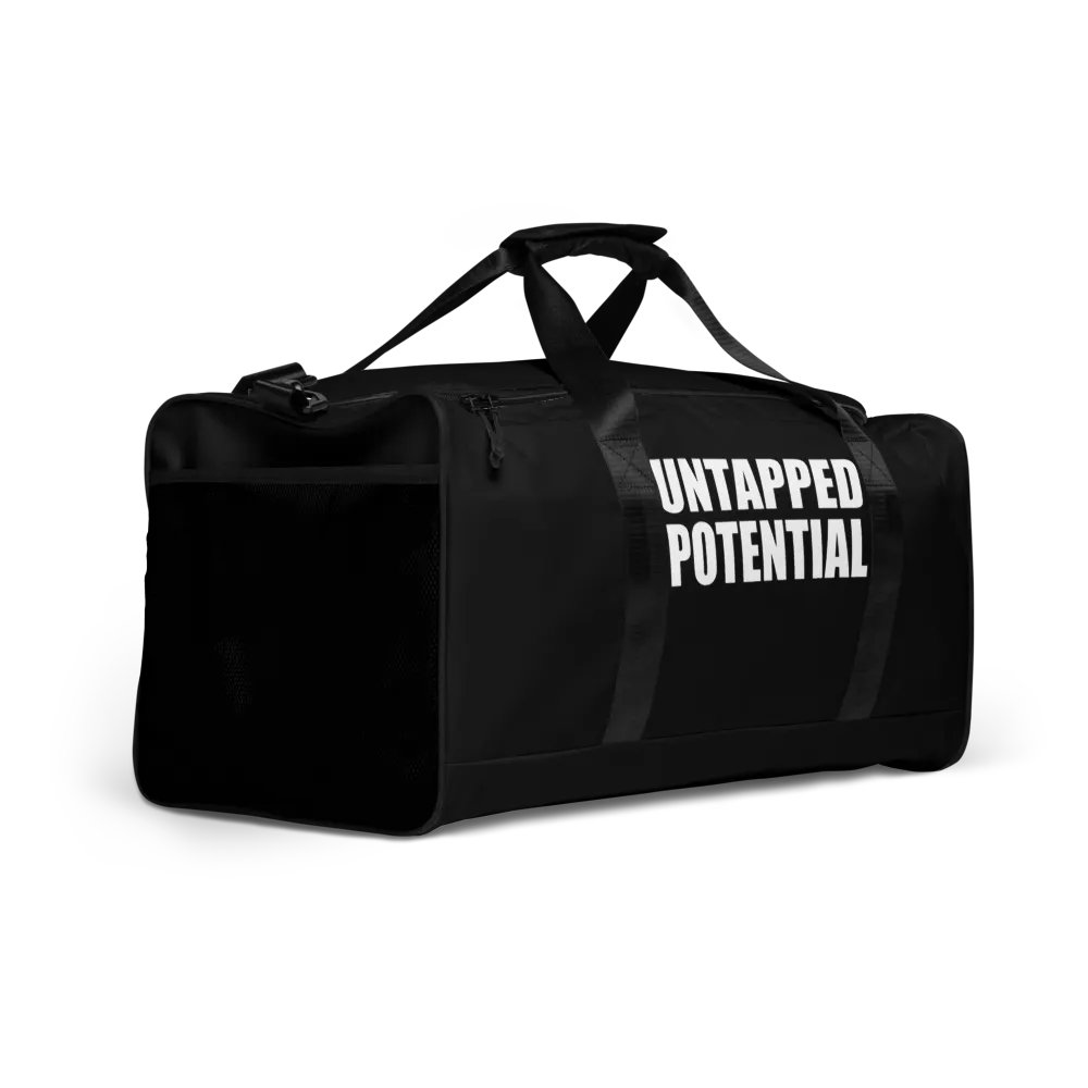 Untapped Potential Black Duffle Bag product image (2)