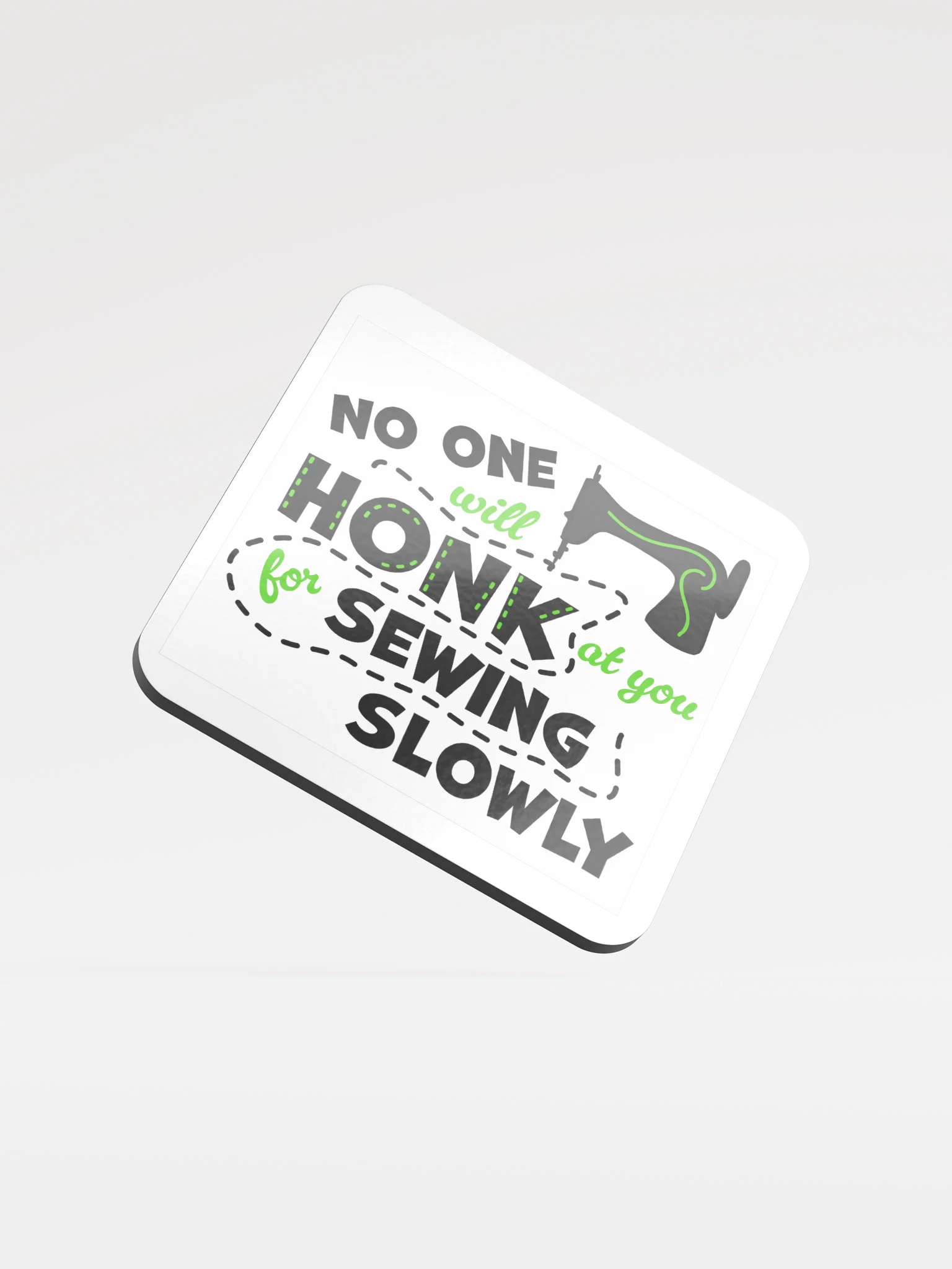 No One Will Honk Coaster product image (1)