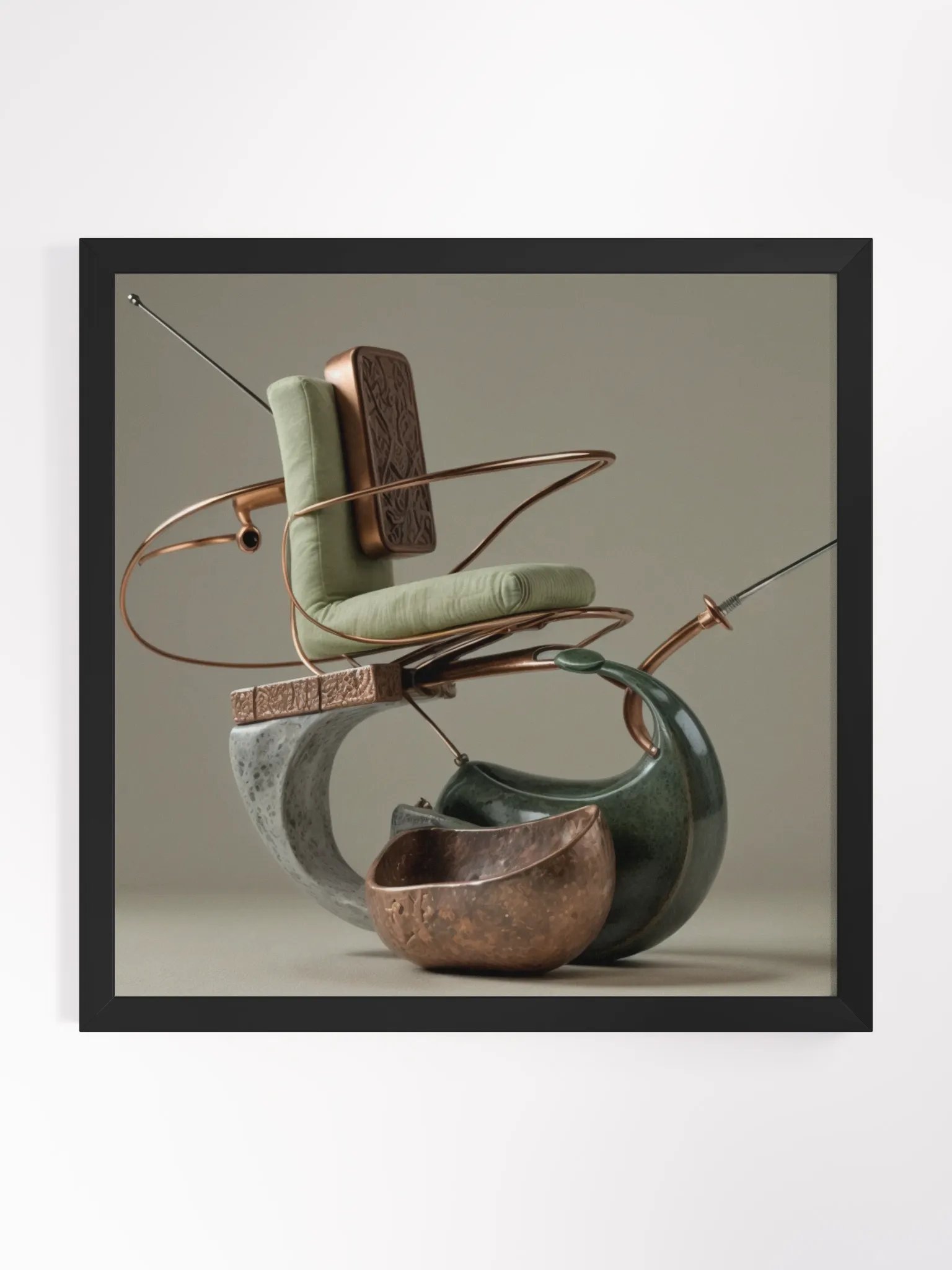 Subverted Elements-006 Framed Matte Poster product image (1)
