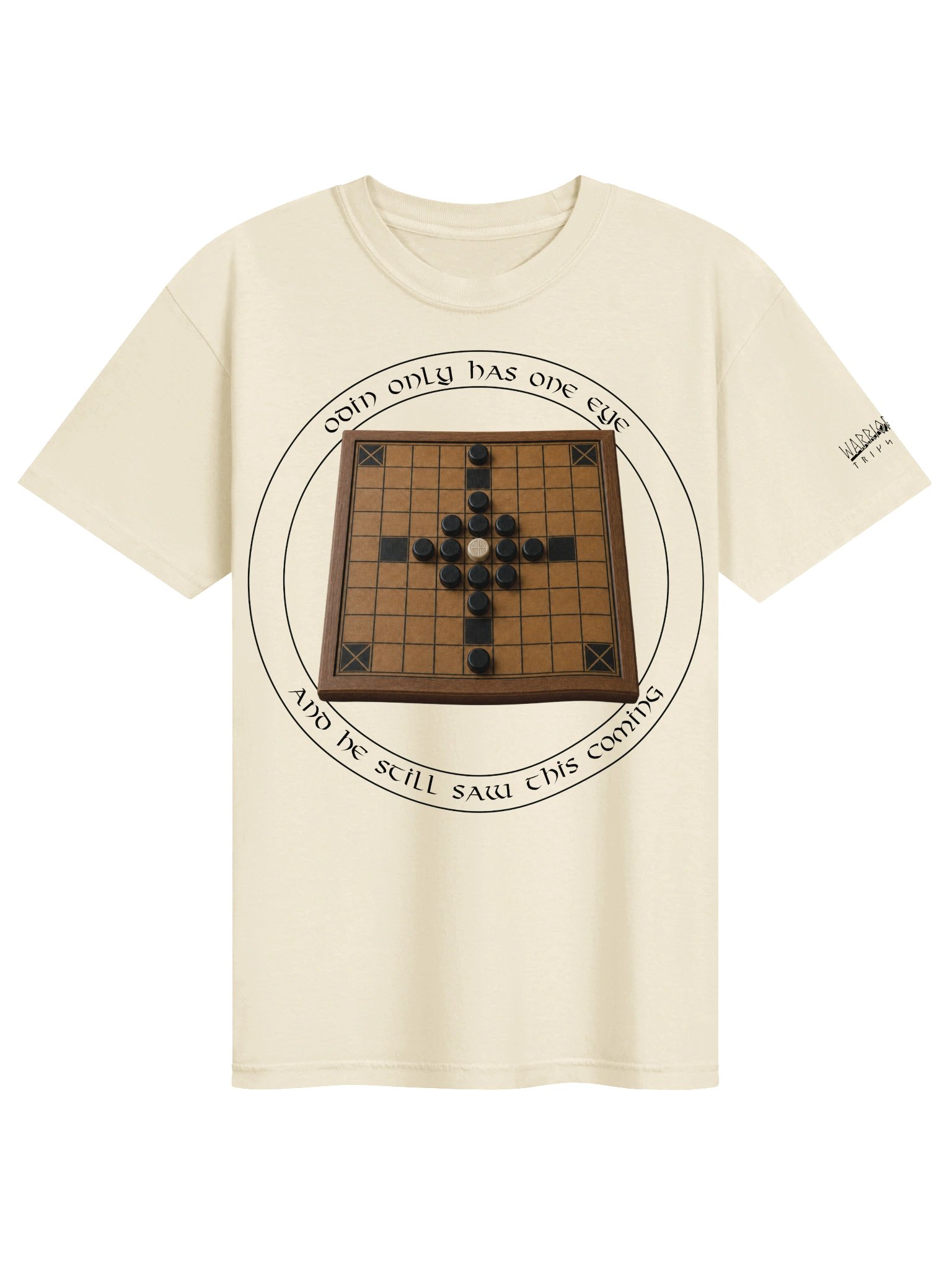 Odin's Eye Saw the Loss - Tafl Novelty Tee - VHGLC product image (2)