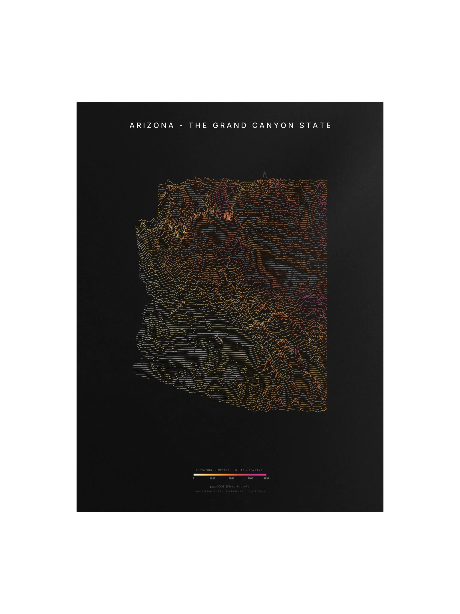 Ridgeline Poster - Arizona product image (1)