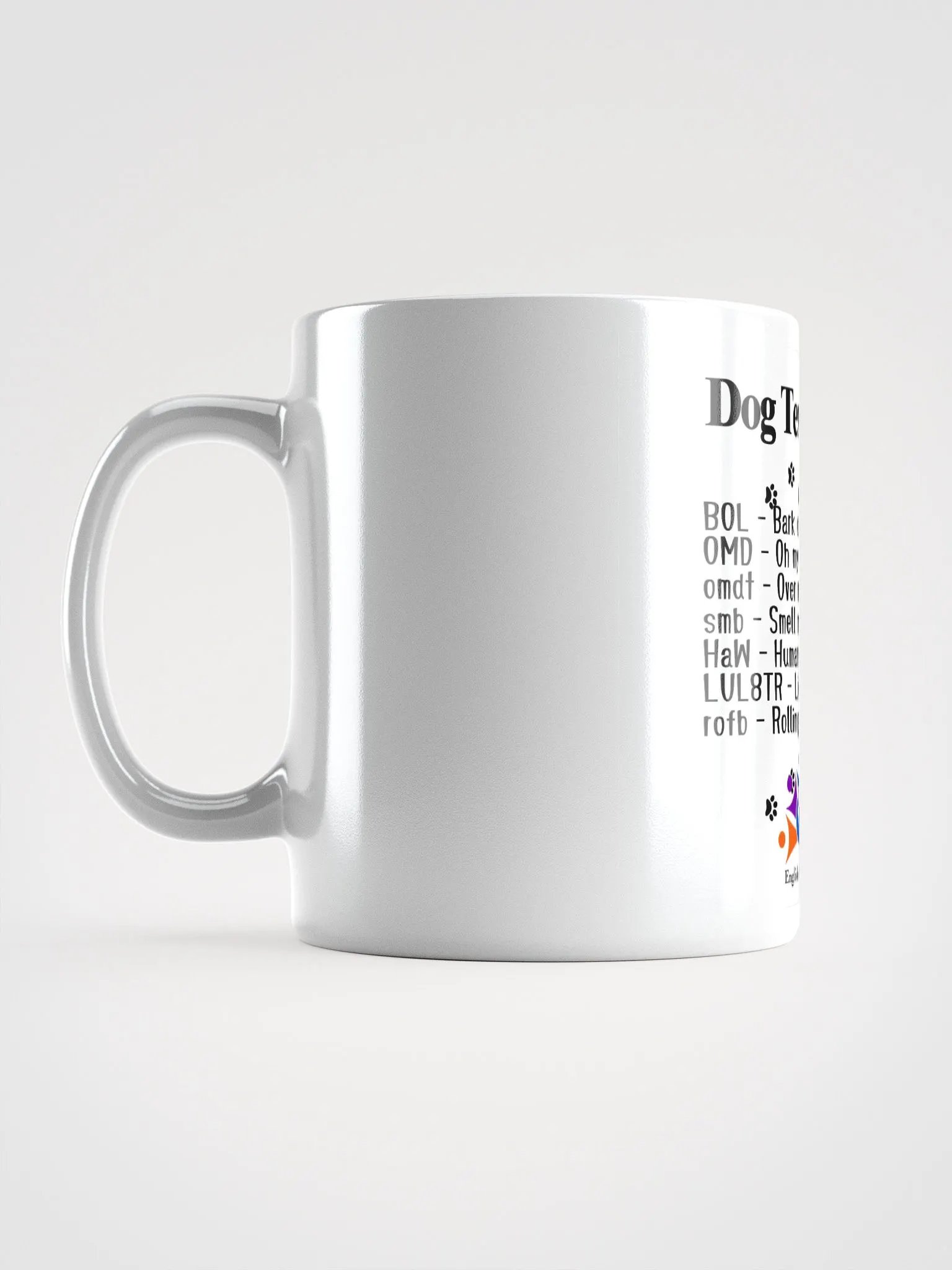 Dog Texting Codes Mug 1 product image (2)