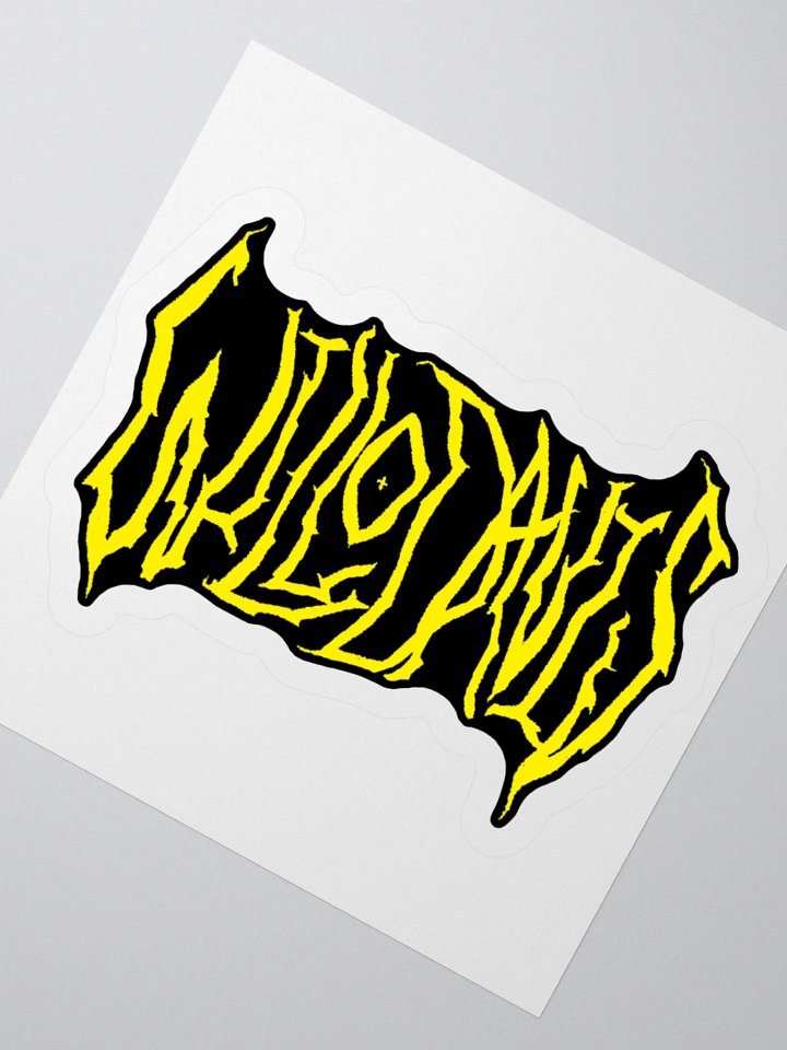 WiLLo Davis Metal Logo Sticker product image (5)