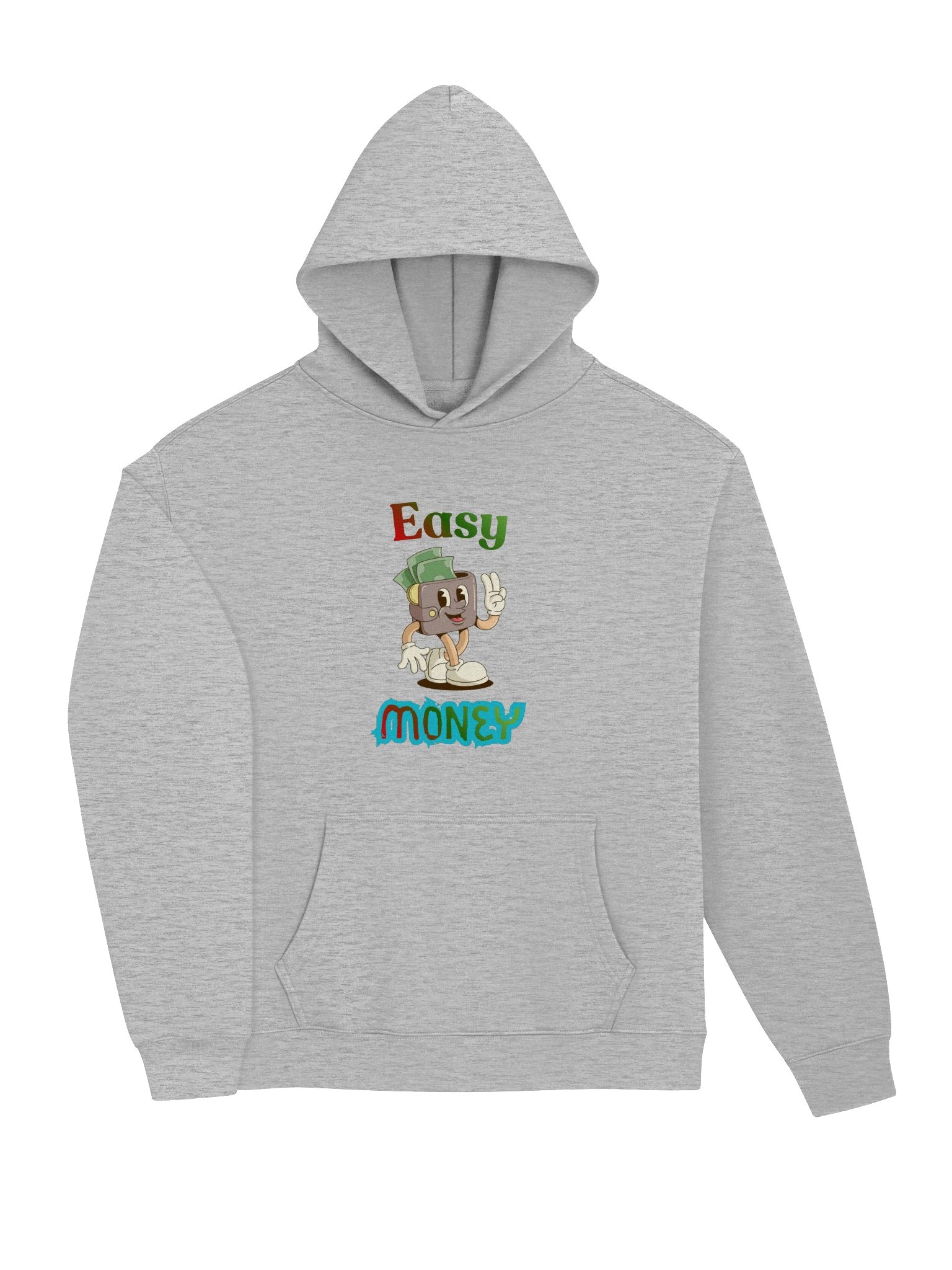 Gray Easy Money Hoodie product image (3)