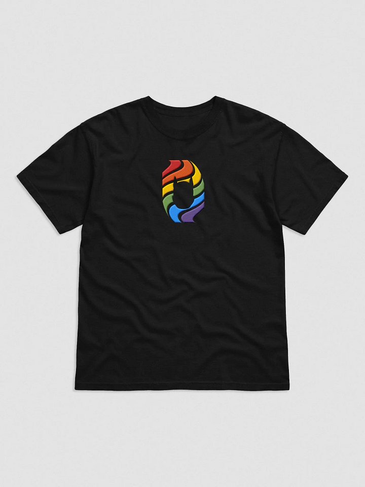 BIG Pup in Rainbow - Embroidered Heavyweight T-Shirt product image (1)