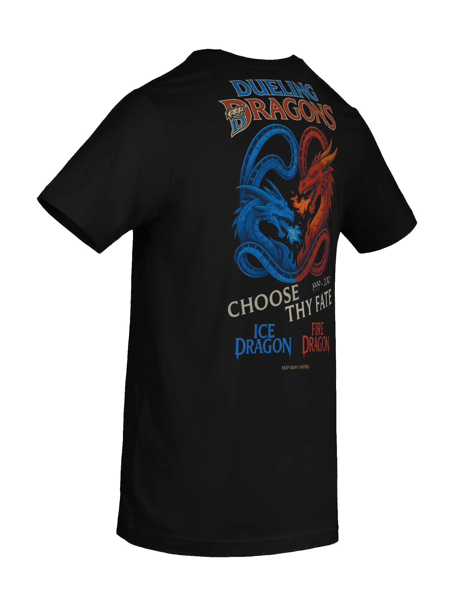 Dueling Dragons Unisex T-Shirt product image (10)