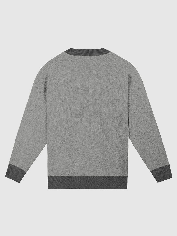 Black and White Tea Roses Relaxed Fit Sweater product image (6)