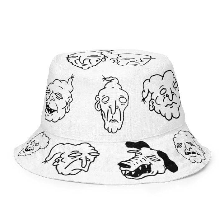 DOODLE BUCKET (WHITE REVERSABLE) product image (1)