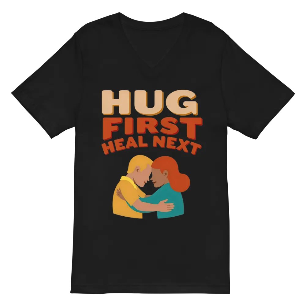 Empathy Embrace V-Neck Tee product image (3)
