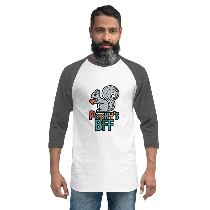 Pooky's BFF Squirrel Raglan Tee product image (2)