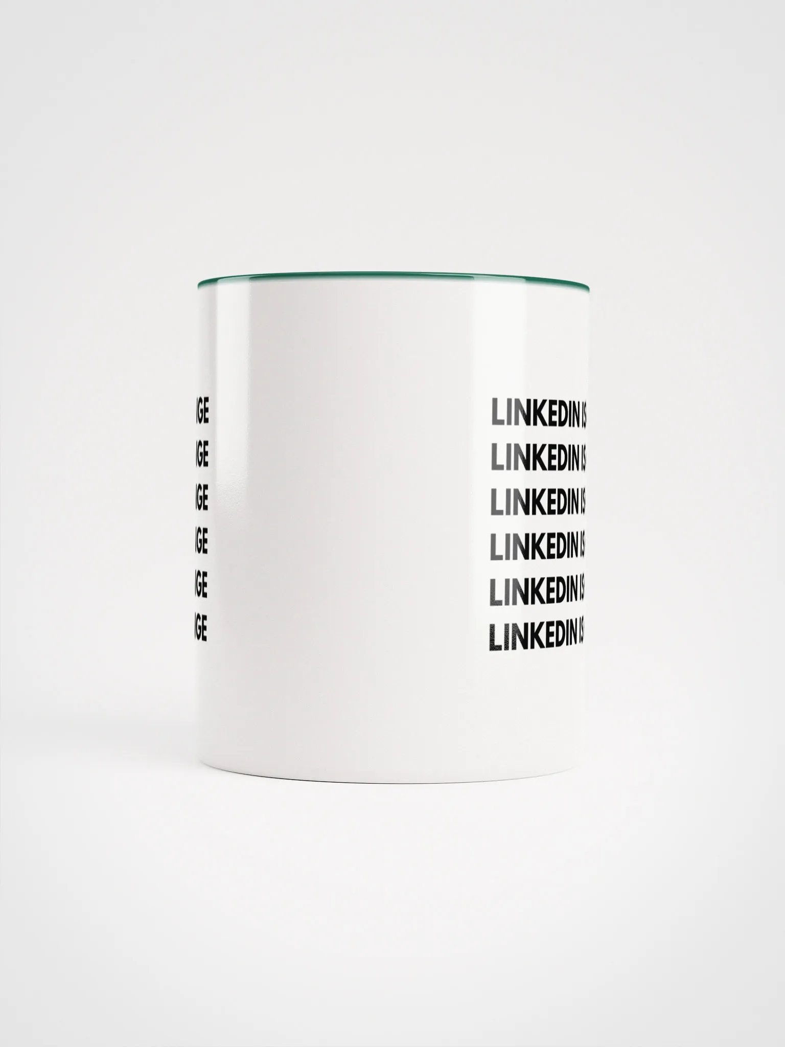 LINKEDIN IS CRINGE Mug product image (3)