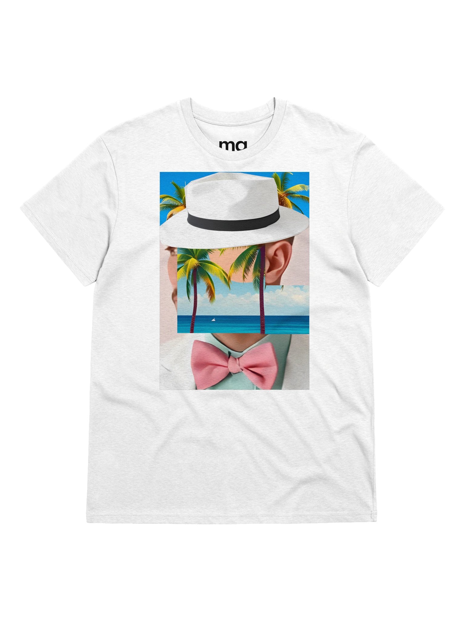 Man From The South // T-shirt white product image (1)