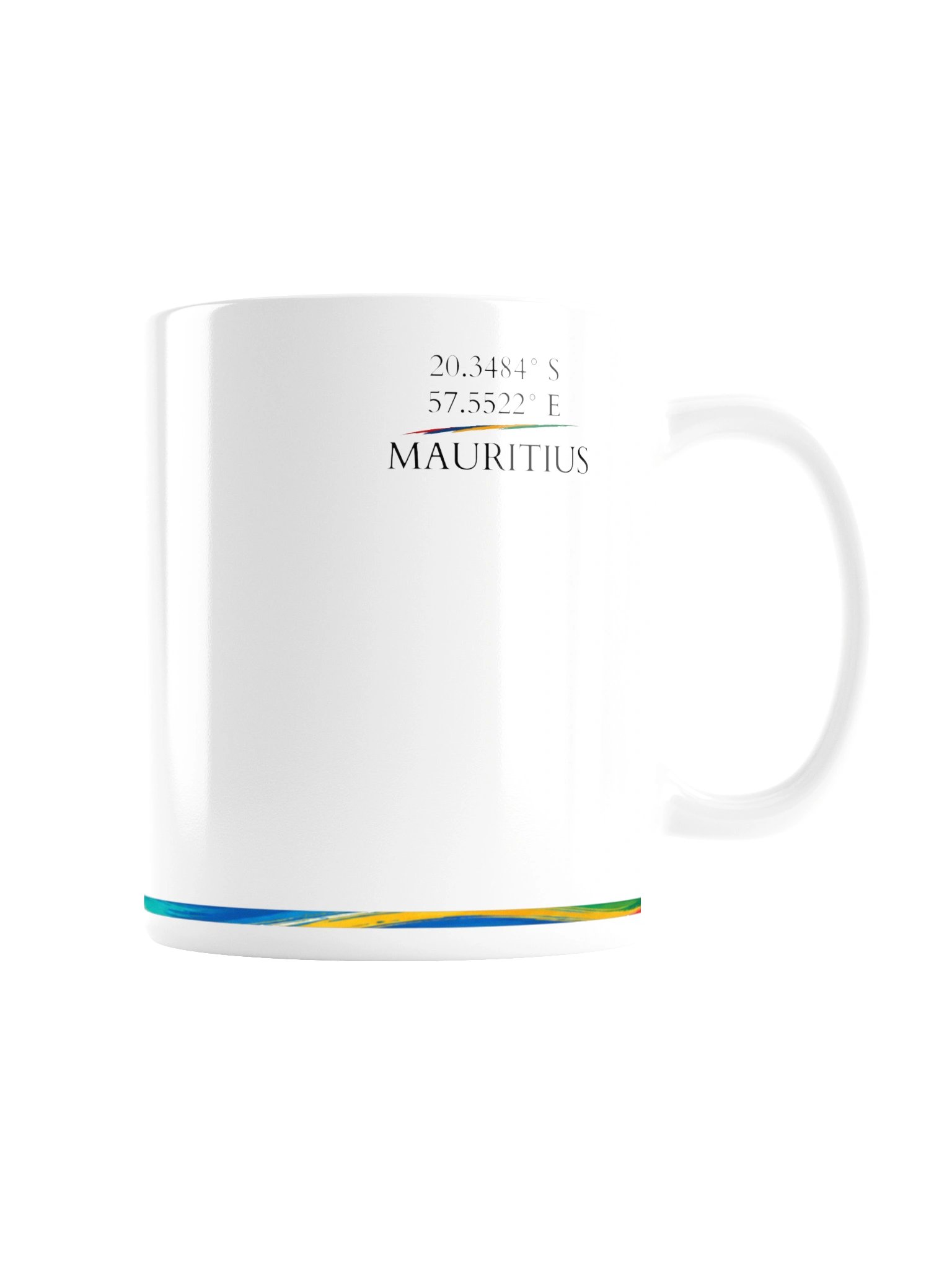 Mauritius Coordinates – Ceramic Mug product image (5)