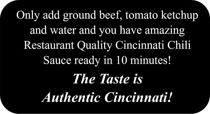 10 MINUTE CINCINNATI CHILI SAUCE SEASONING product image (2)