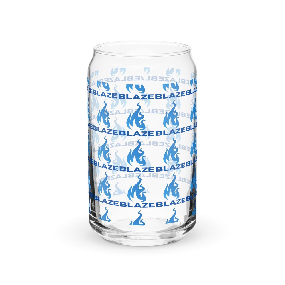 blaze logo glass cup product image (2)