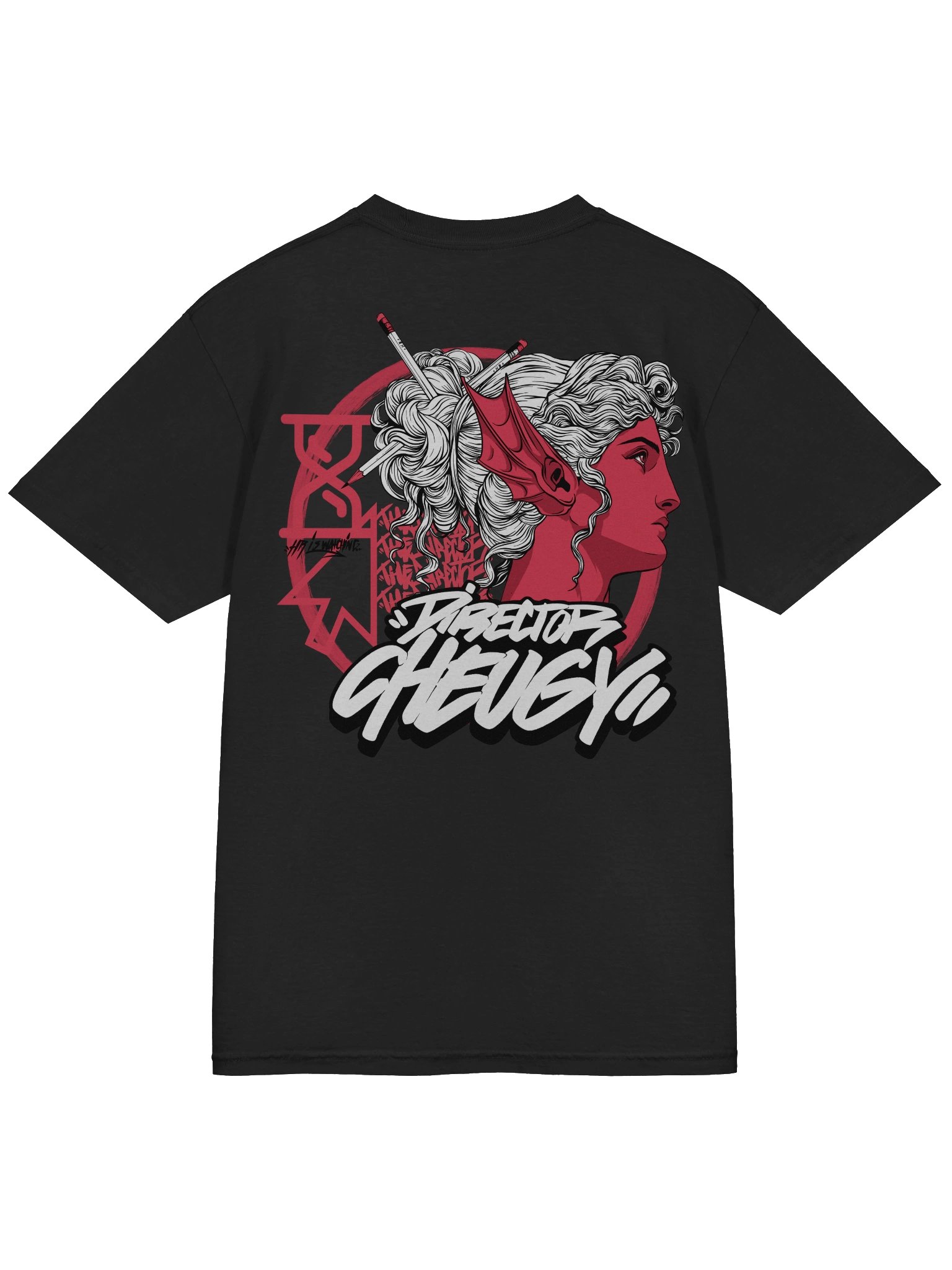 Bustin Tee (Back Graphic - Red) product image (5)