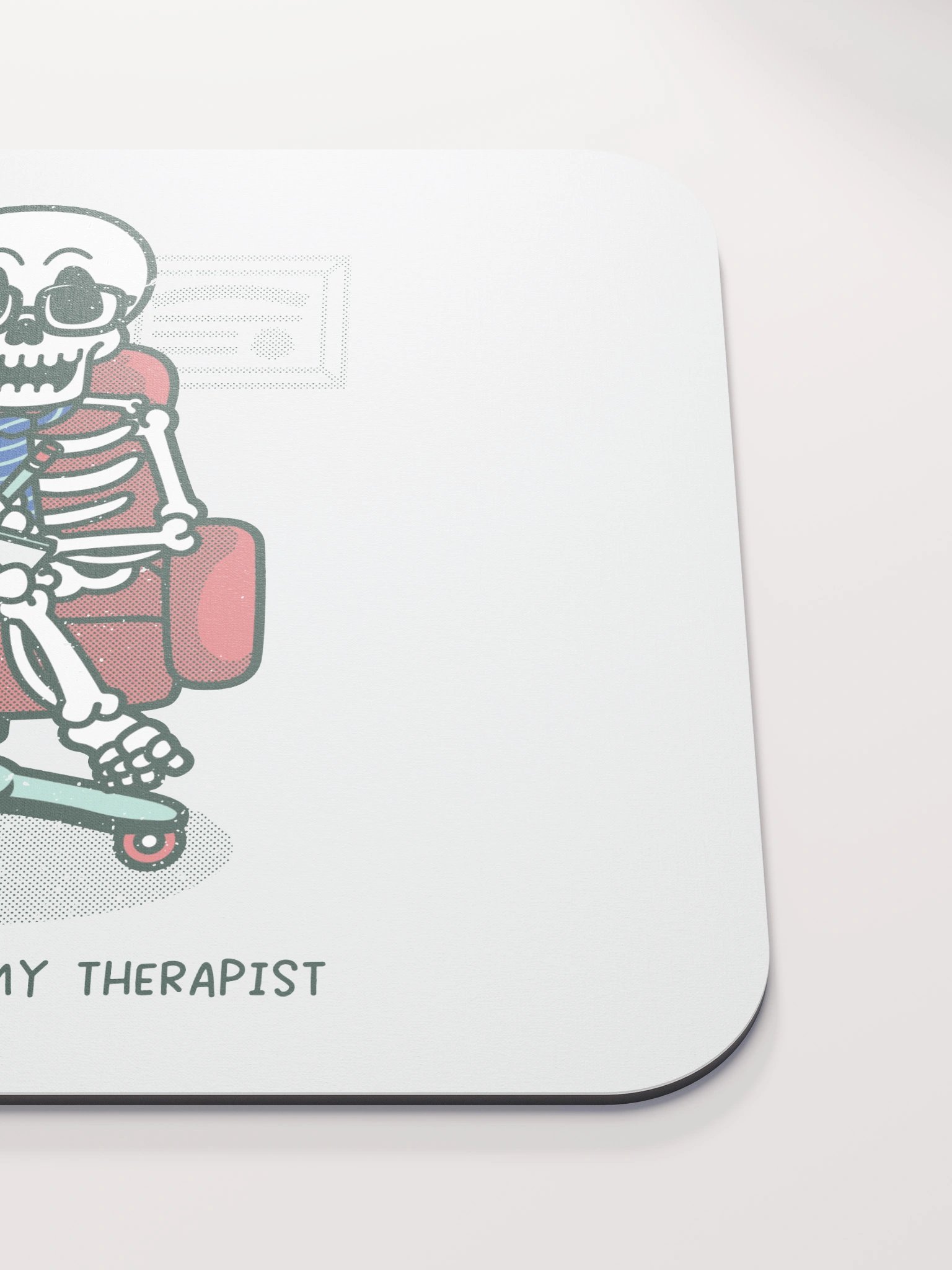 Dark Humor Is My Therapy Mouse Pad product image (5)