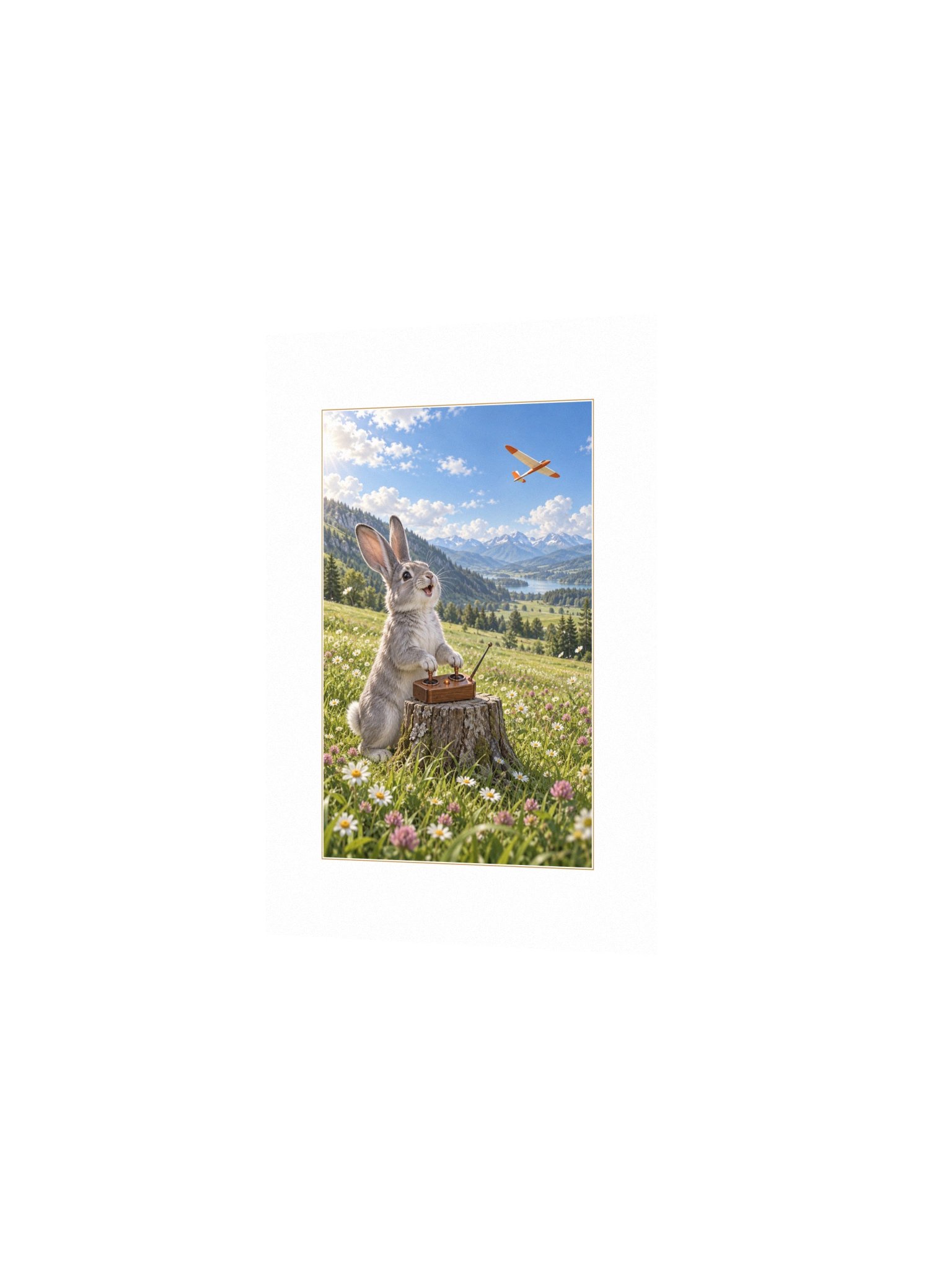 Cloud Hopper Small Art Print product image (2)