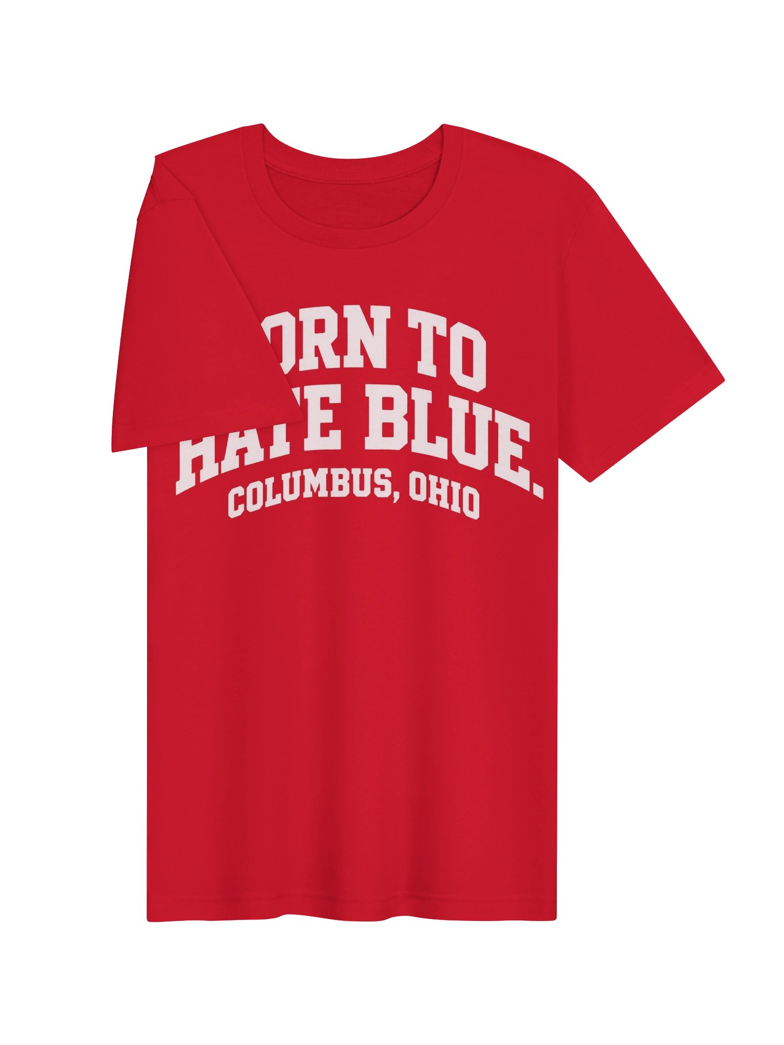 Ohio Born To Hate Blue T-Shirt product image (3)