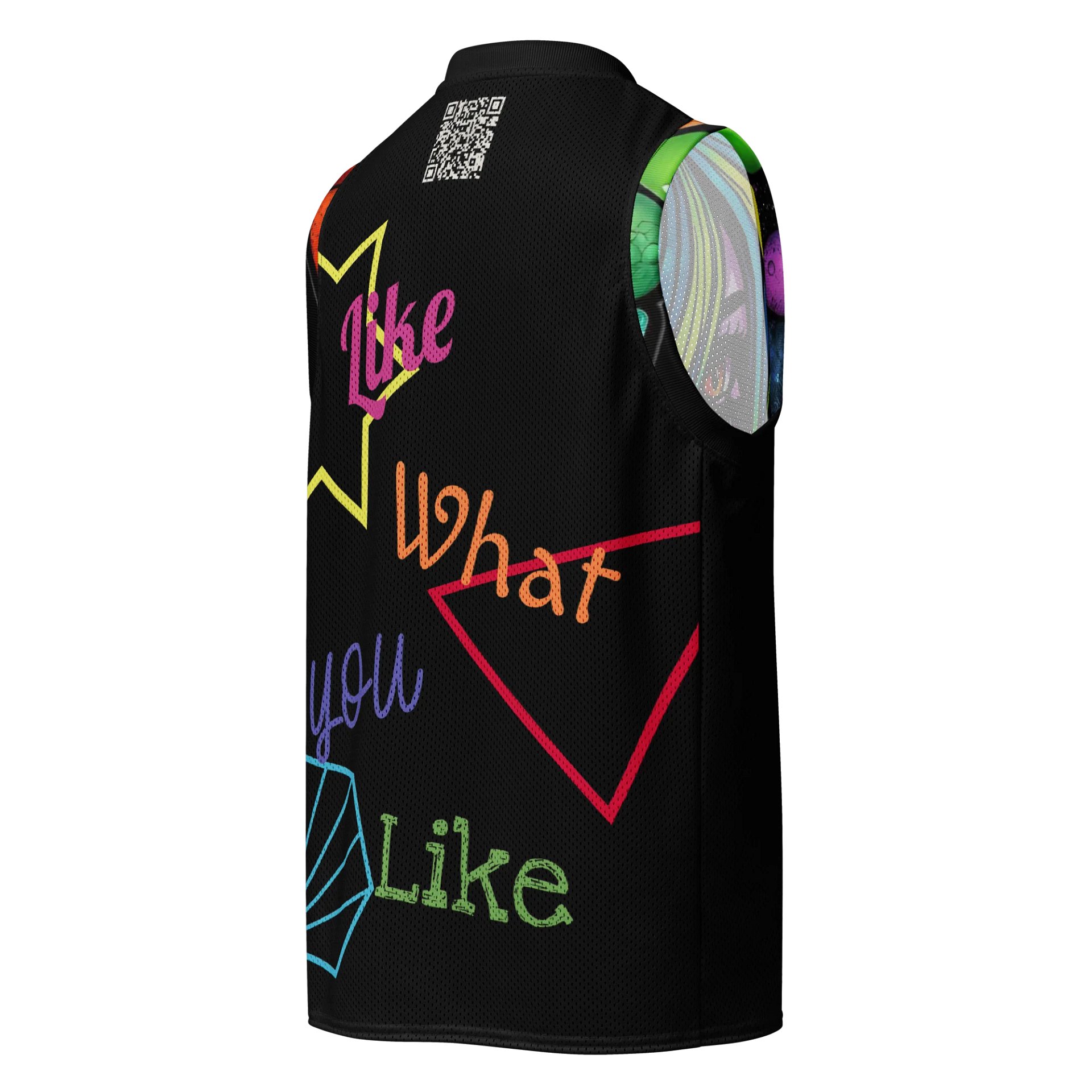 Rainbow Dreams Basketball Jersey product image (2)