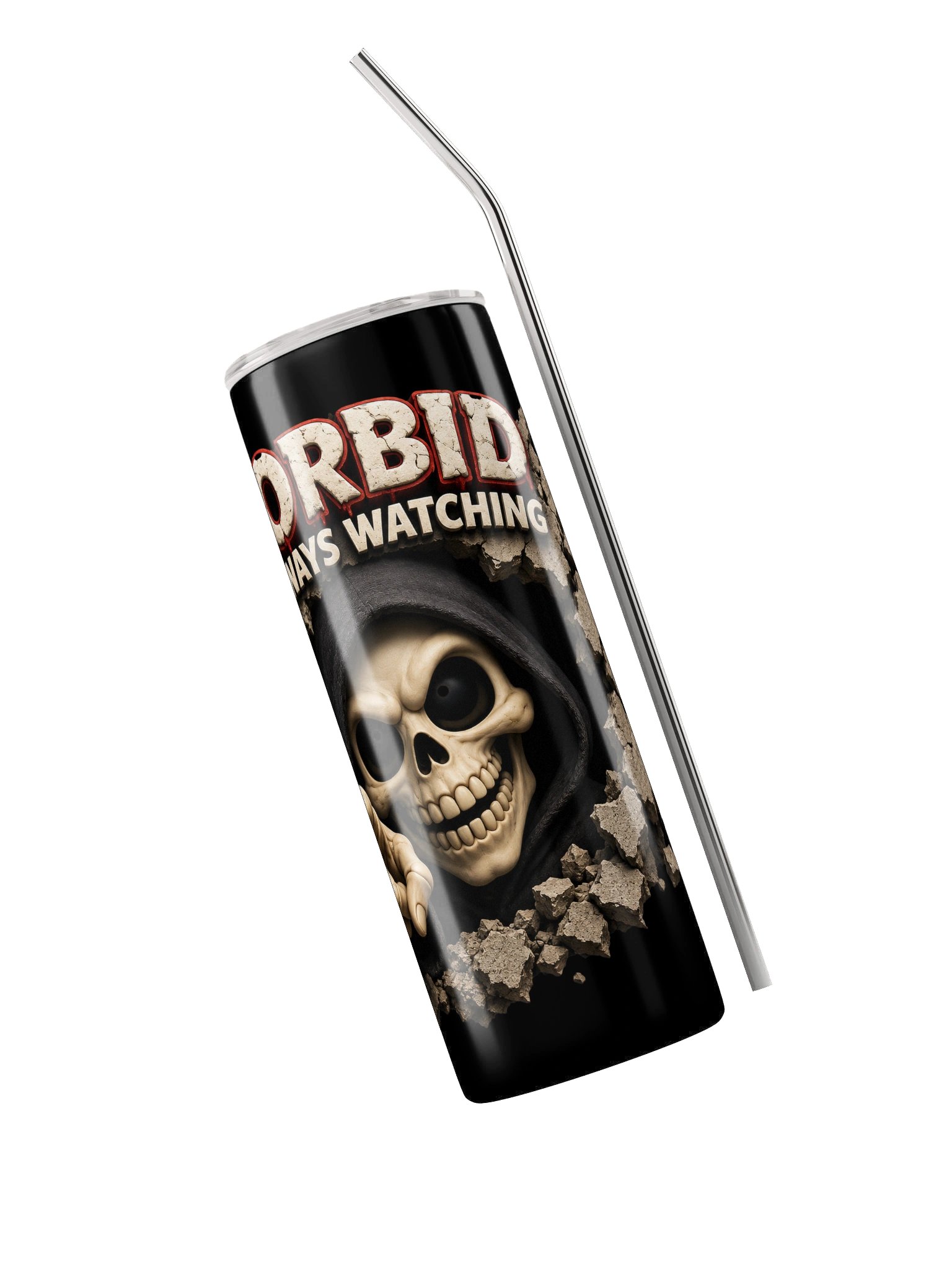 ''Morbid is Always Watching 2.0'' Stainless Steel Tumbler product image (4)