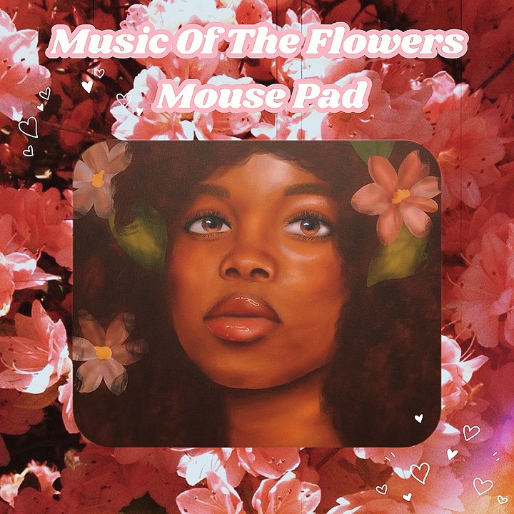 Music Of The Flowers Mouse Pad product image (1)