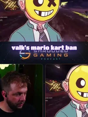 valk is banned from mario kart 🏎️ #mariokart #gamingfails #ragequit #streamermoments