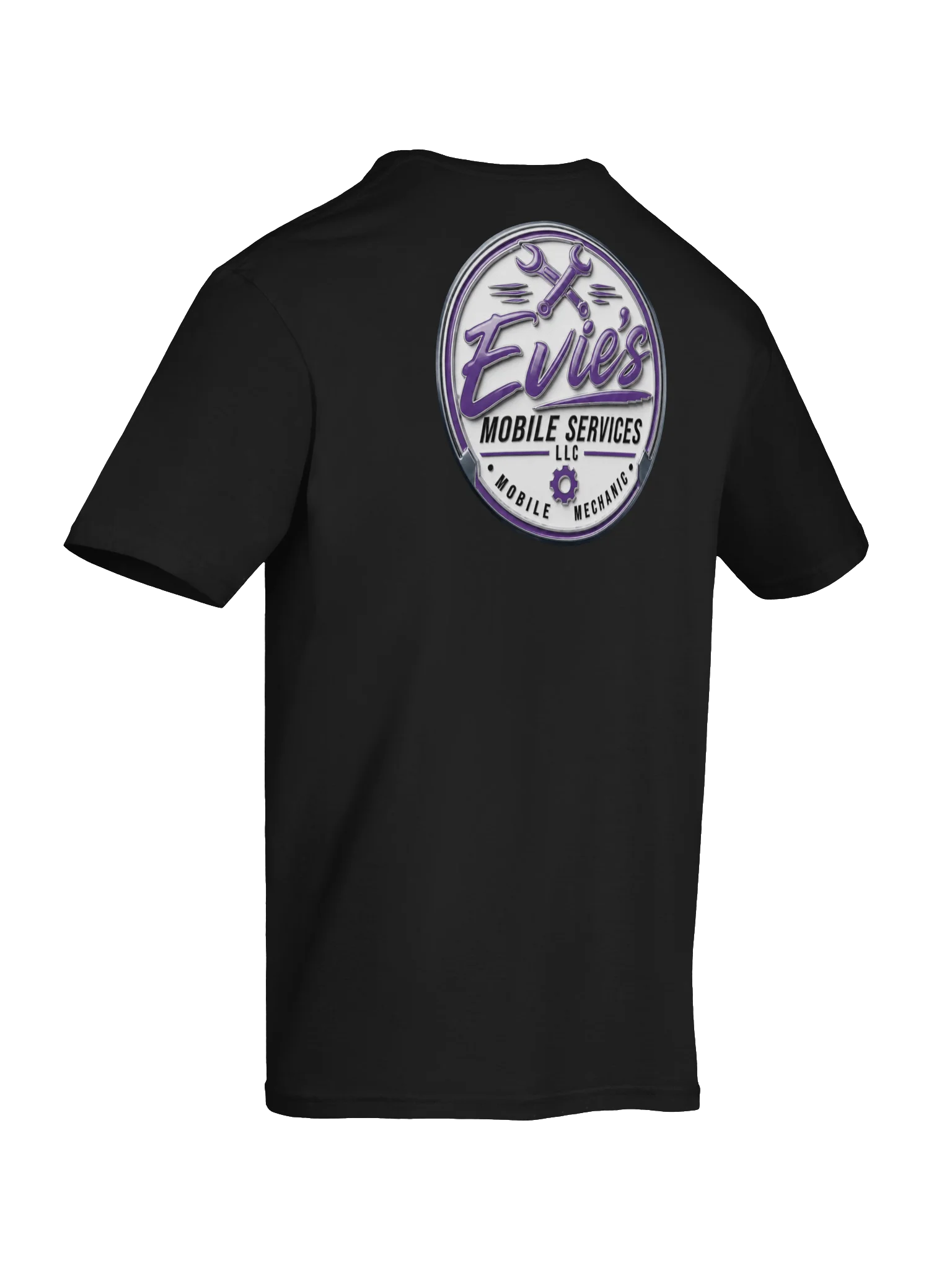 Evie’s Mobile Mechanic Logo Tee product image (8)