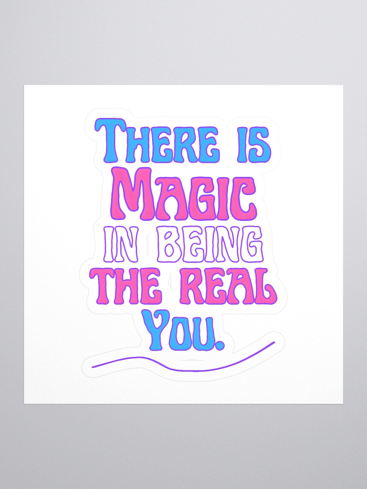 Trans is Magical Sticker product image (1)