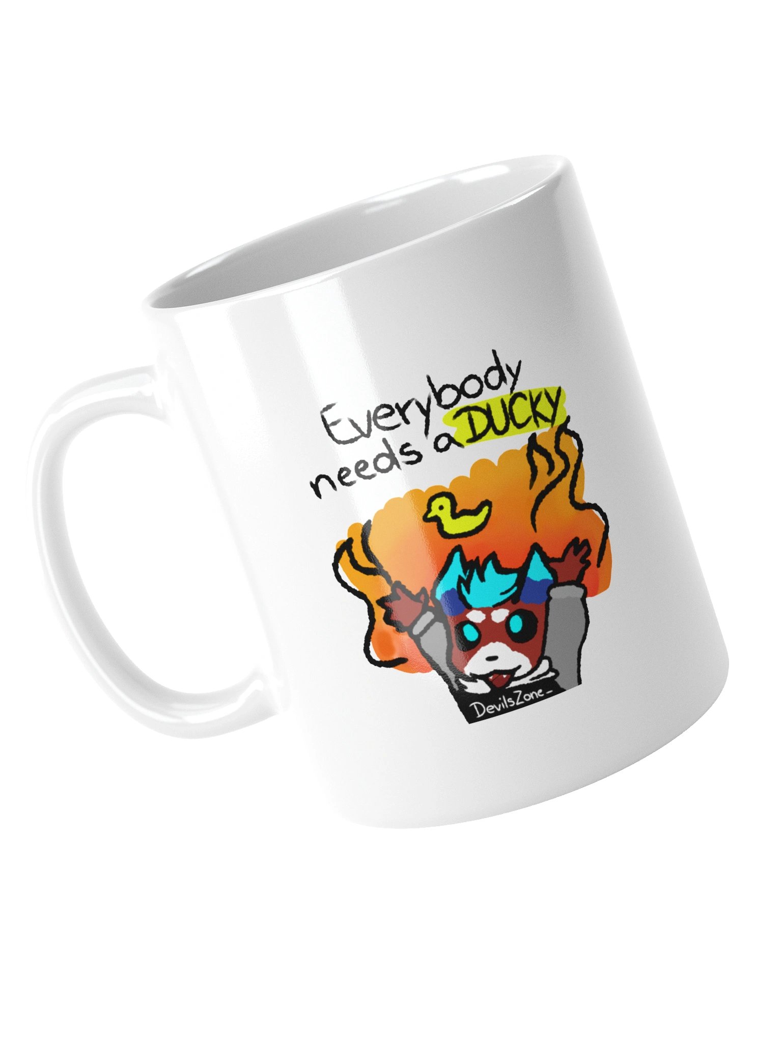 Everybody needs a DUCKY White Mug product image (4)