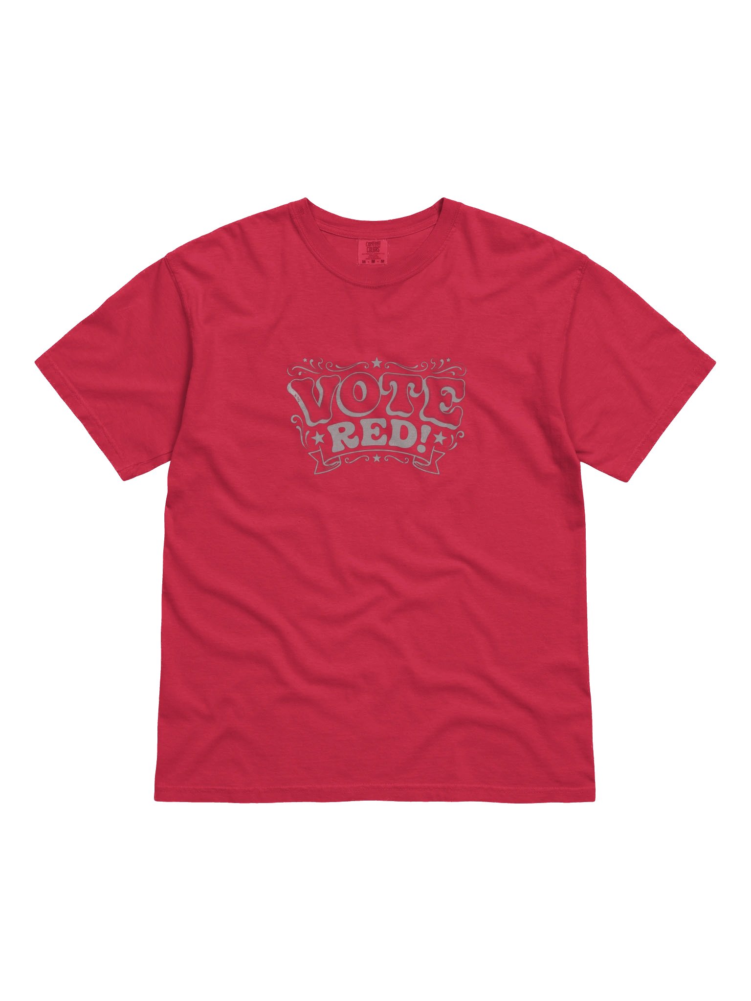 Brazen Candor – Get Your Butt in the Booth! T-Shirt - Red - Vote Red product image (12)