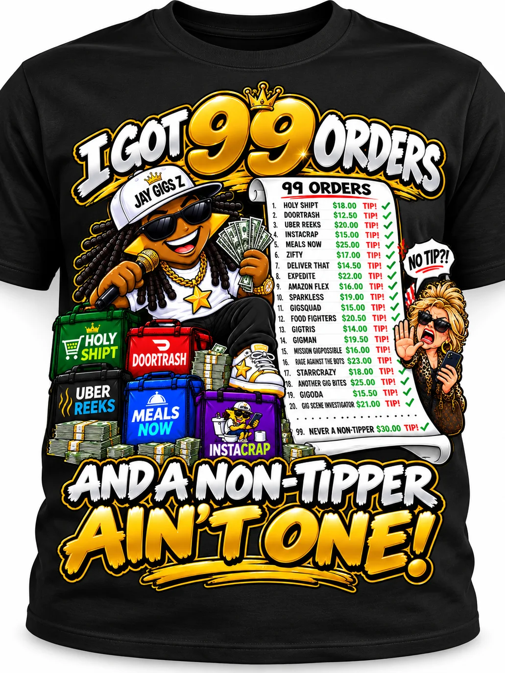 99 Orders, ZERO Non-Tippers! 💰 | Jay Gigs Z Edition product image (1)