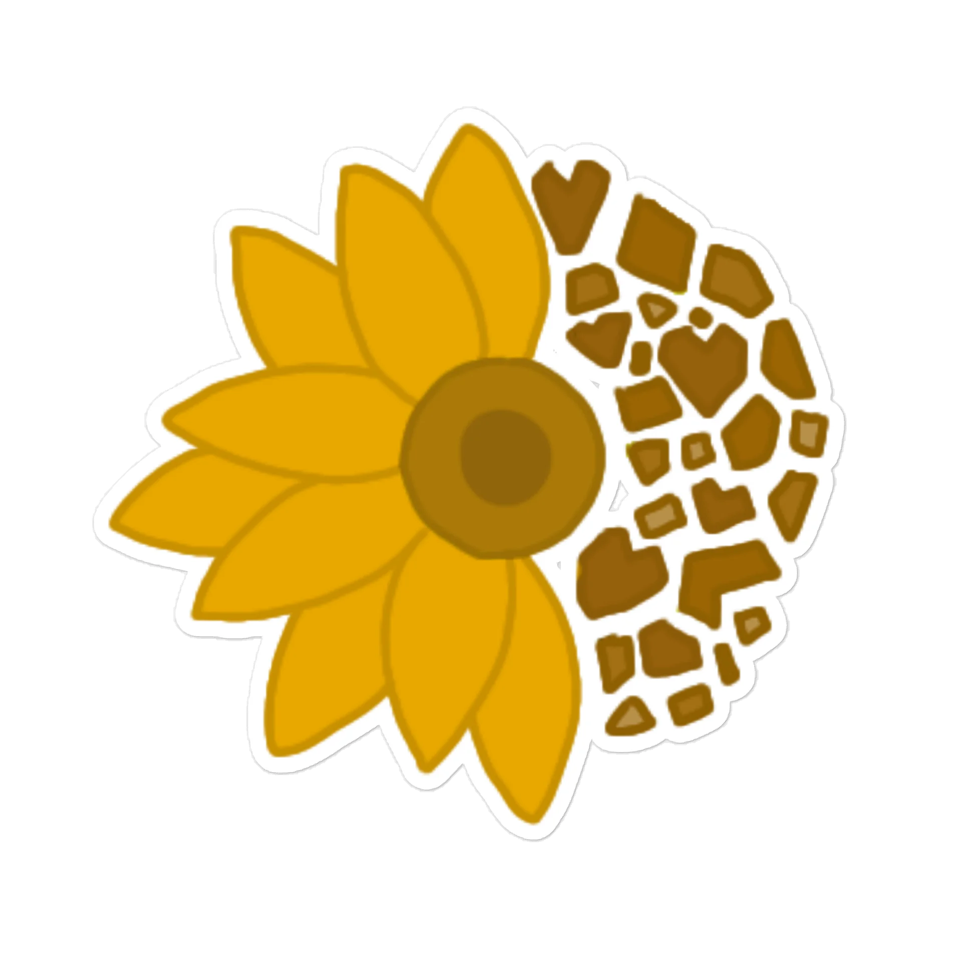 Sunflower Die-cut Sticker product image (1)