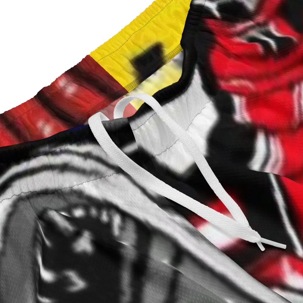 Rev Up Your Style with Car-Inspired Mesh Shorts product image (3)