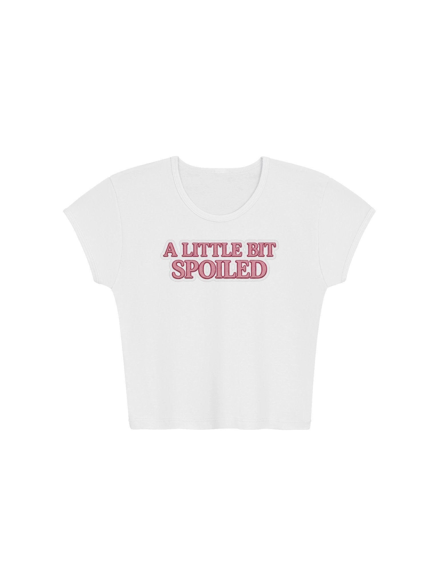 A Little Bit Spoiled Crop Tee product image (4)