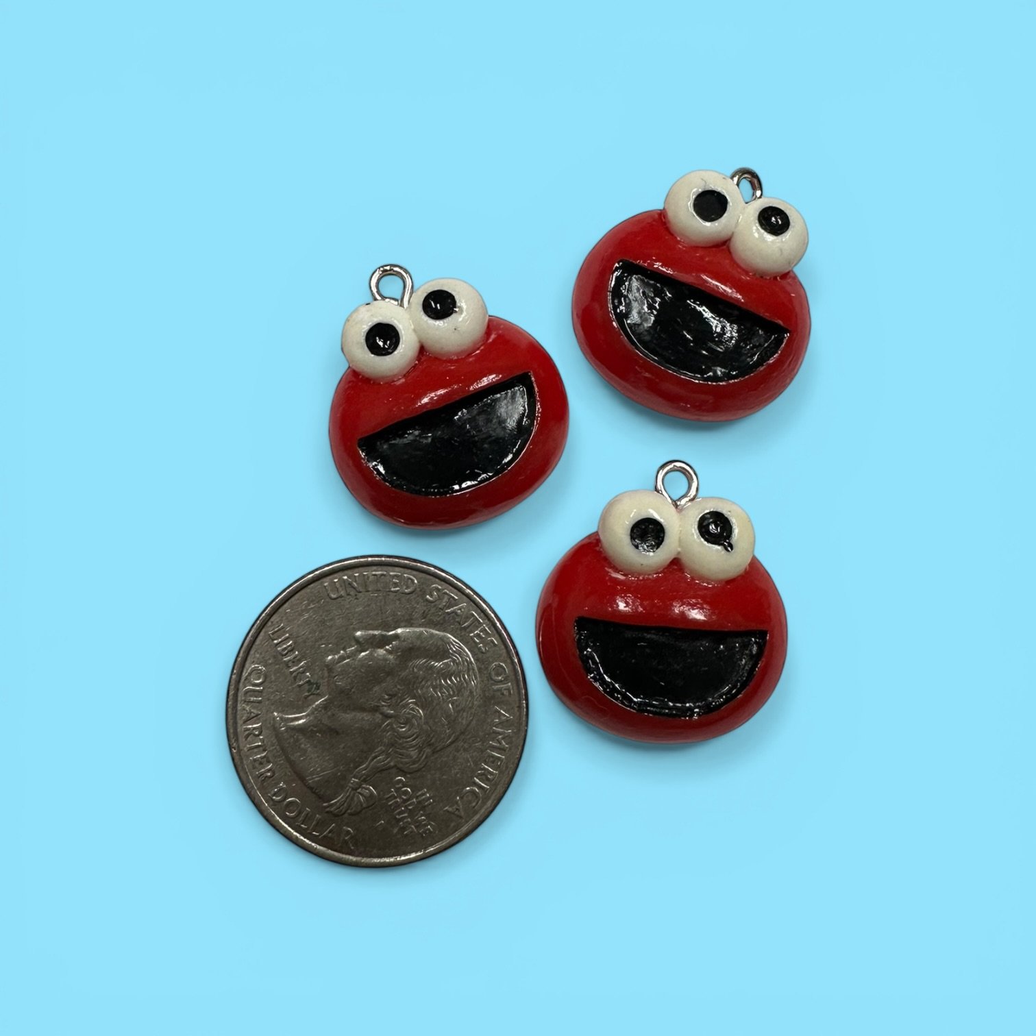 Elmo Red Monster Whinny Winners Braid and Bridle Charms for Horses | Little Shop of Ponies product image (2)