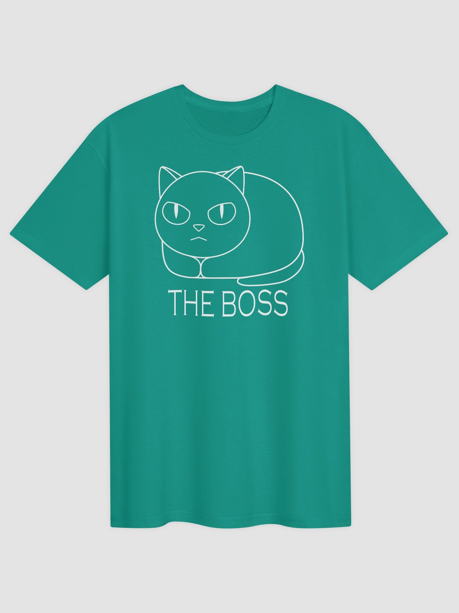 The Boss (White Print) - Unisex Adult Super Soft Lightweight T-shirt product image (22)