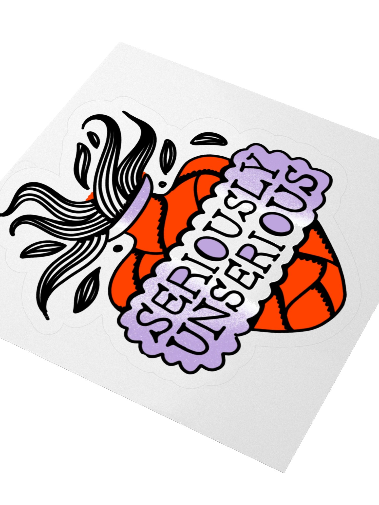 Seriously Unserious - Sacred Heart Stickers product image (3)