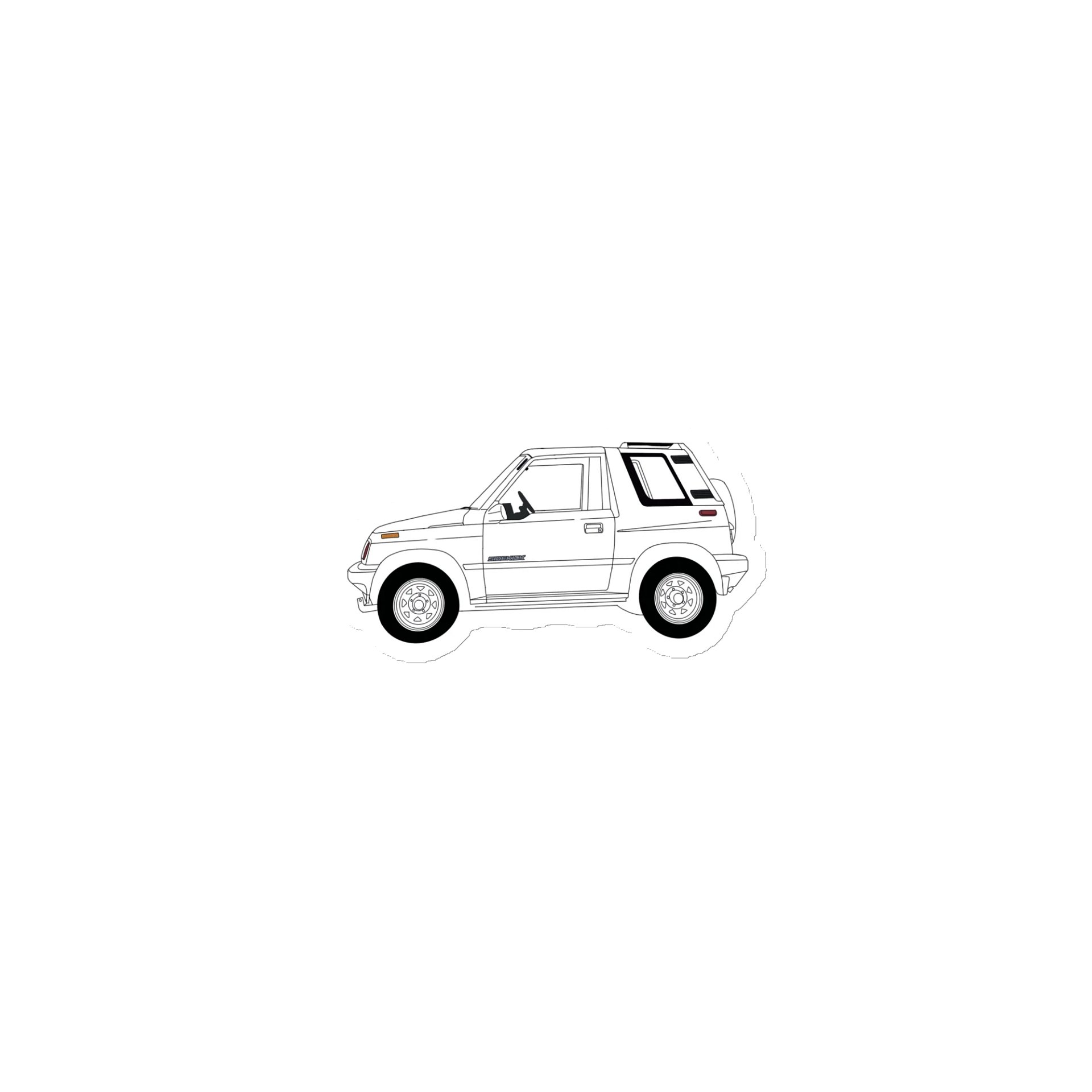 Suzuki Sidekick Magnet product image (1)