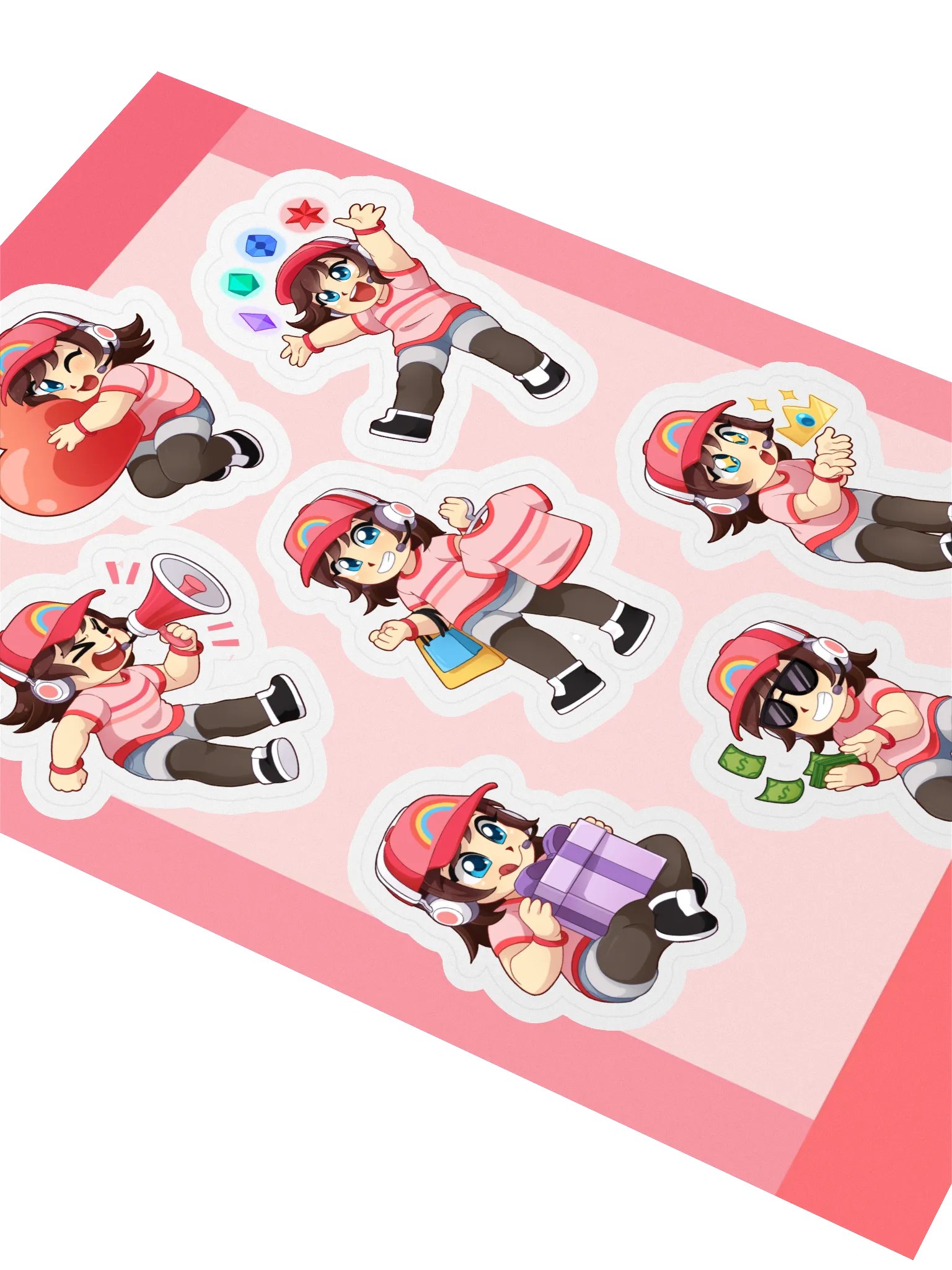 Chibi Sticker Sheet product image (2)