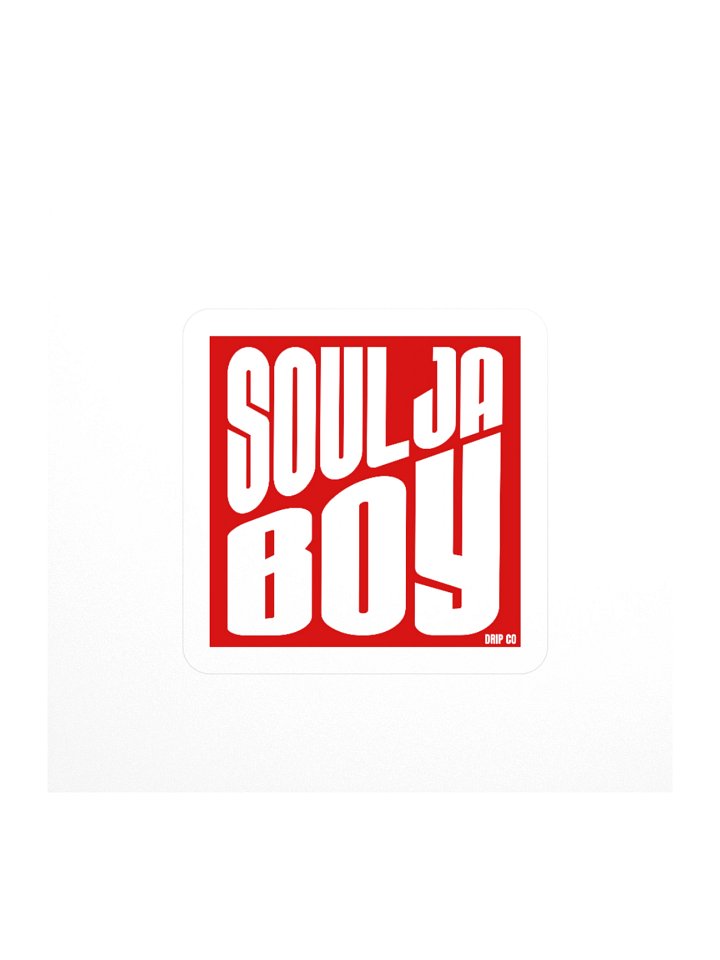 SOULJABOYDRIPCO Sticker product image (1)