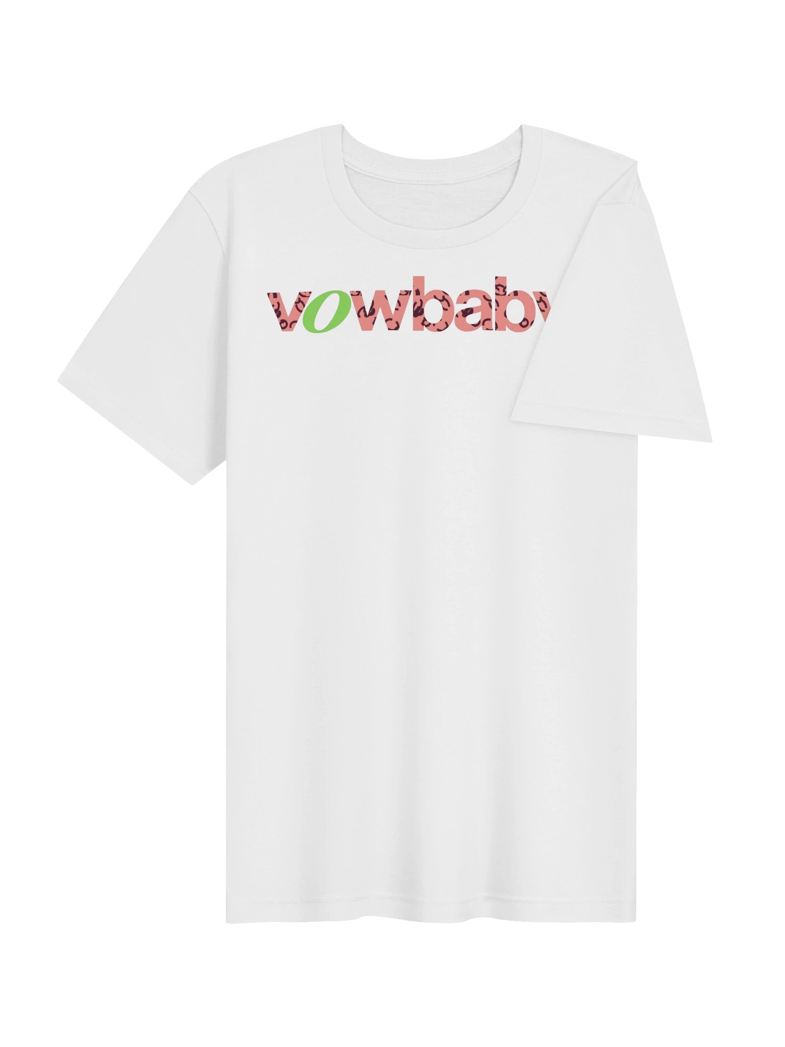 vowbaby Logo Tee · Coral Leopard product image (3)