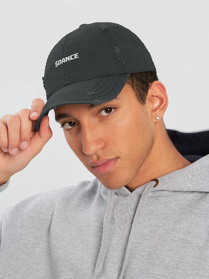 $DANCE DAD HAT - DISTRESSED - BLACK product image (1)