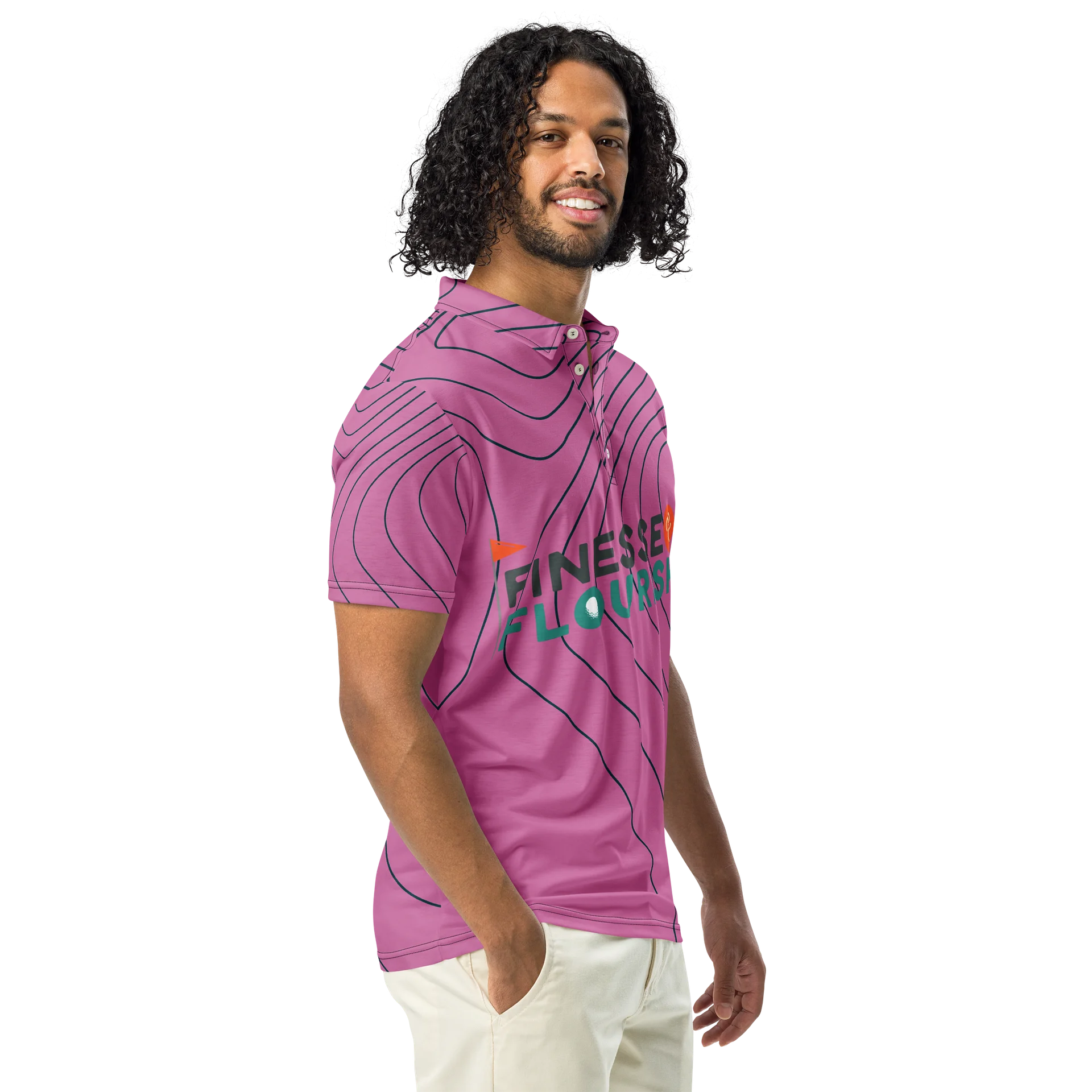 F&F Topo 2 Slim Fit Polo Shirt product image (1)