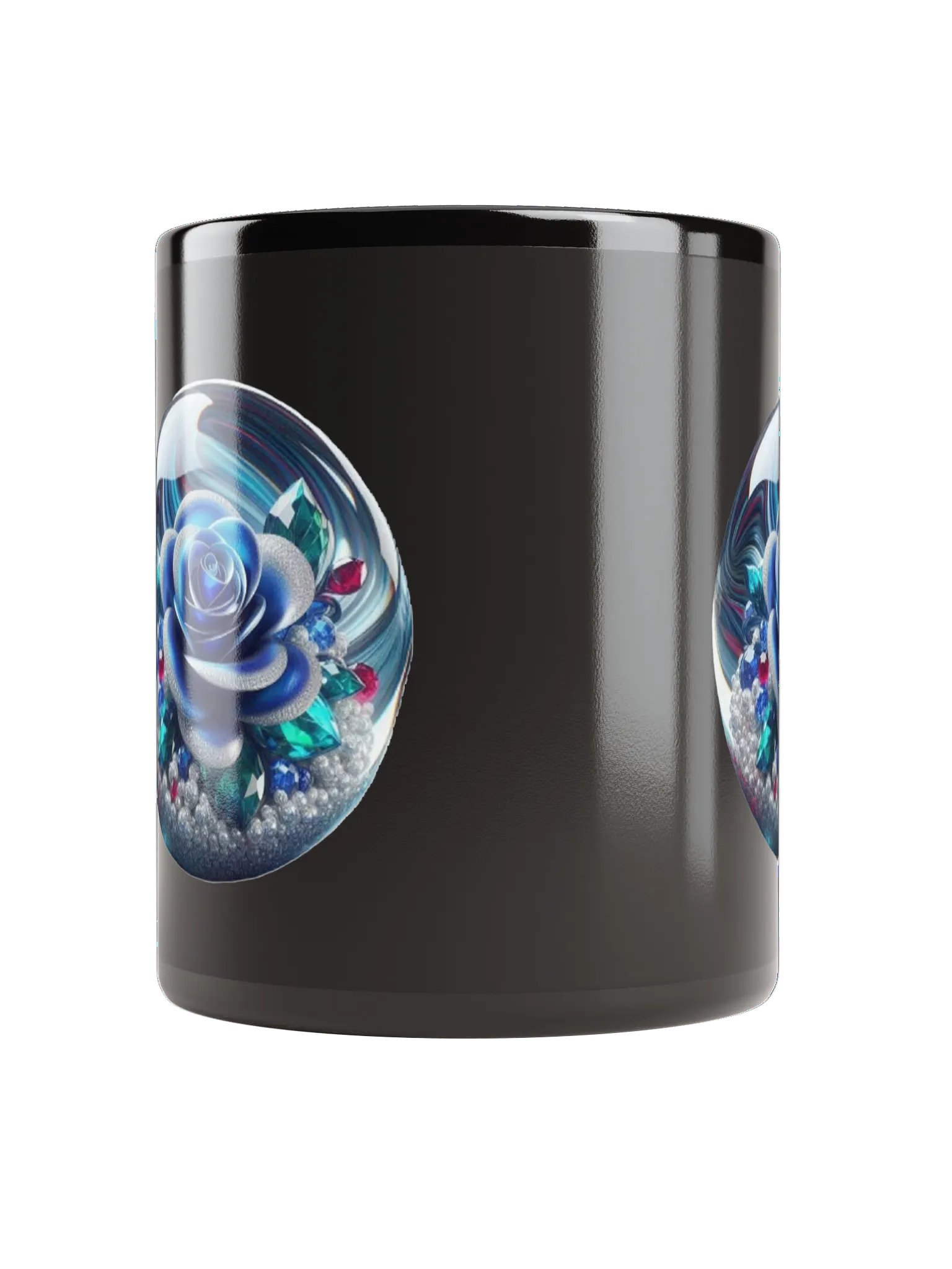 Blue Rose Marble Mug product image (5)