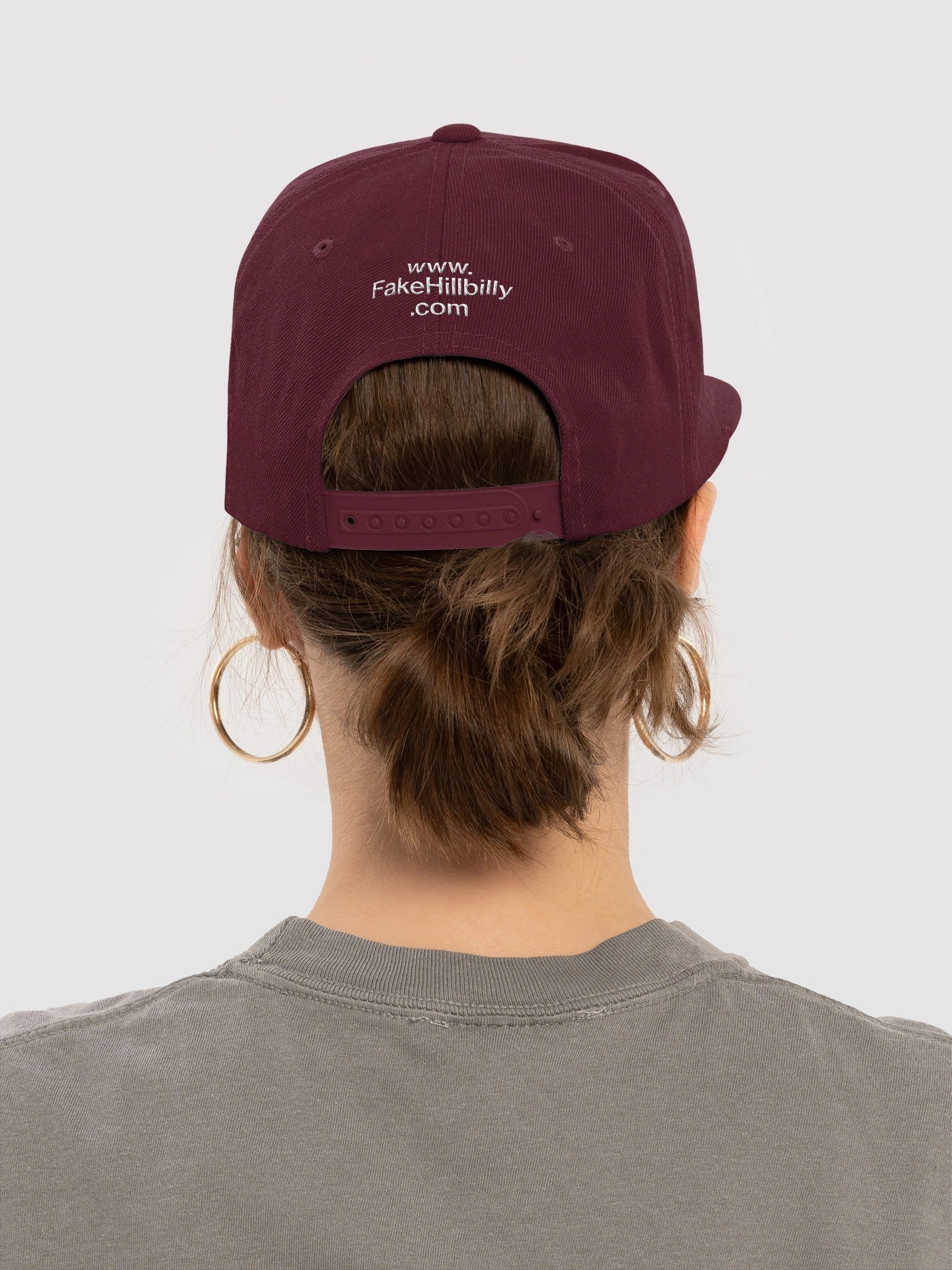 JD Vance Is a Fake Hillbilly Snapback Hat product image (3)