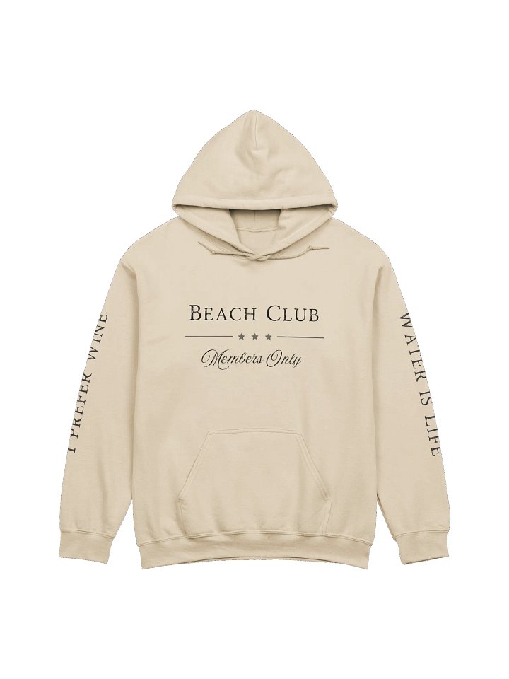 BEACH CLUB - MEMBERS ONLY HOODY product image (1)
