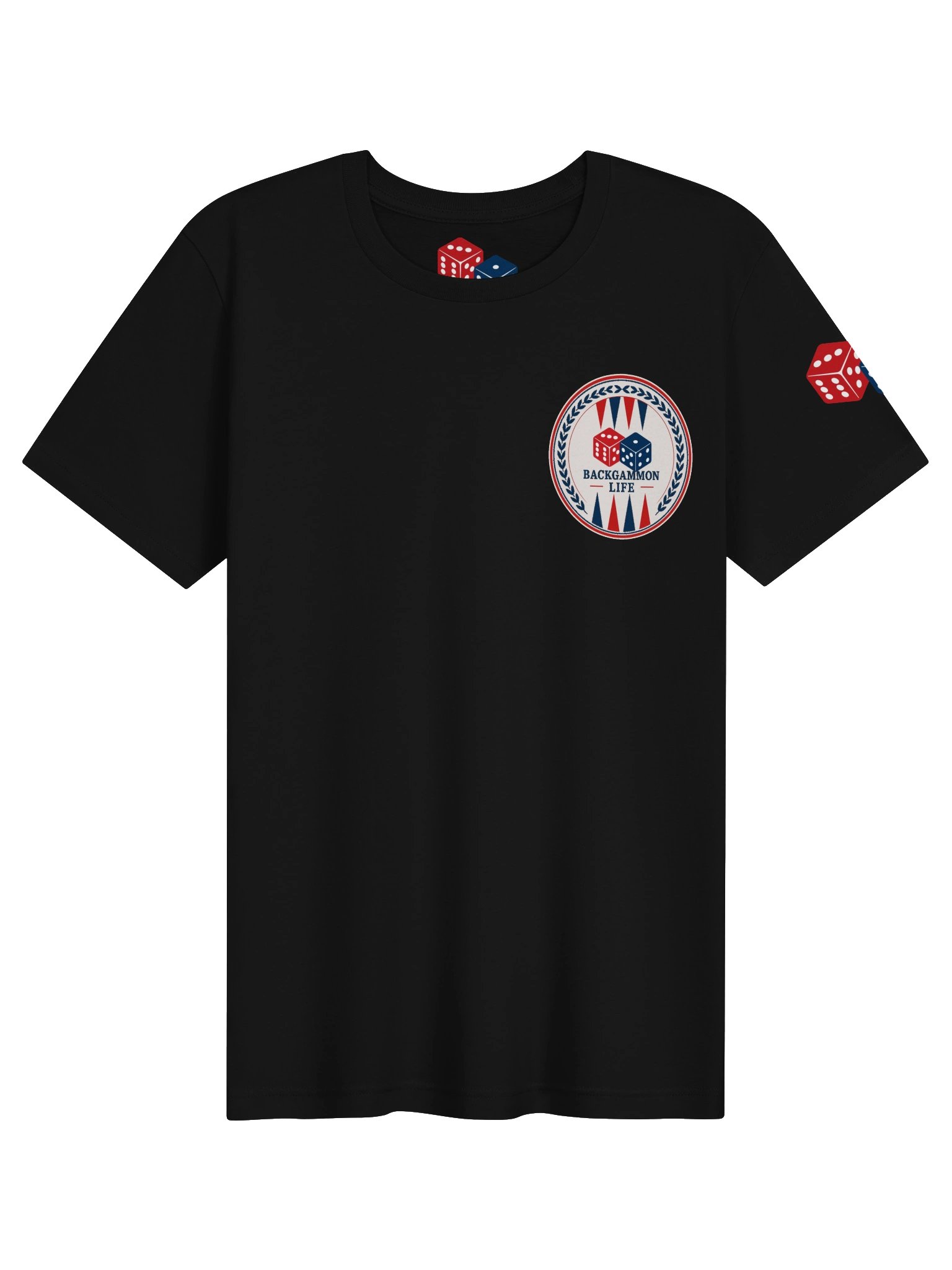 Backgammon Life Opening Dice Tee product image (1)