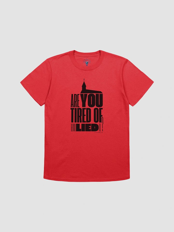 Church Lies Gilden Unisex Lightweight T-Shirt product image (9)
