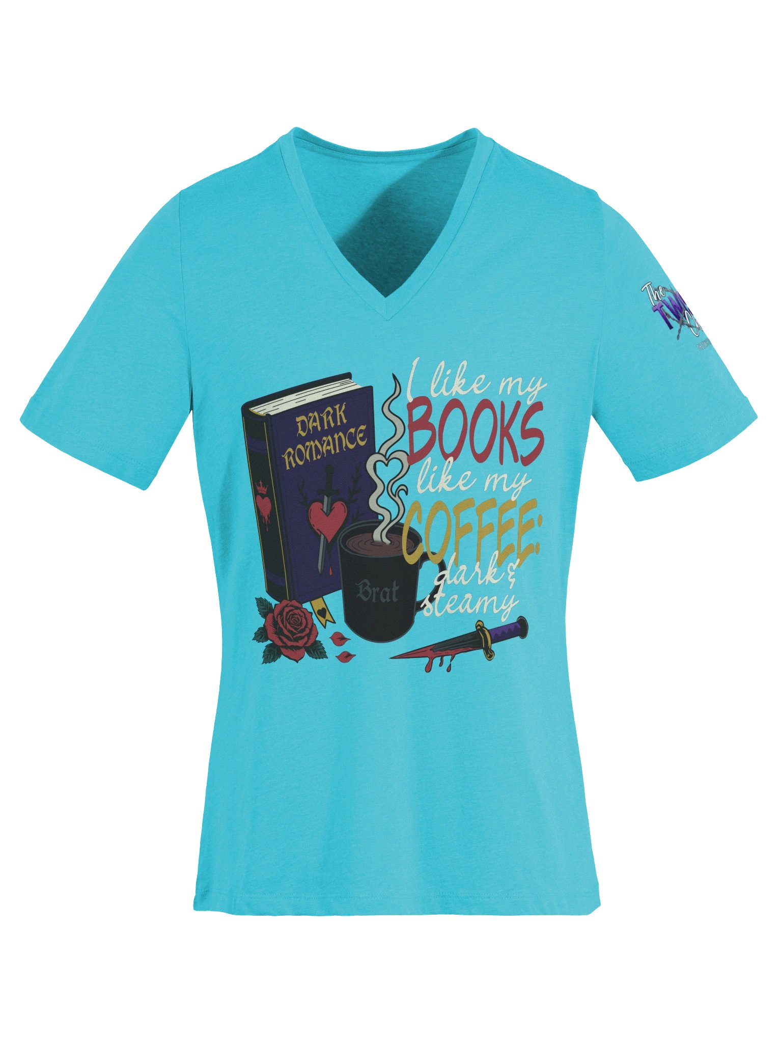 Dark & Steamy (Women's V-Neck) product image (37)